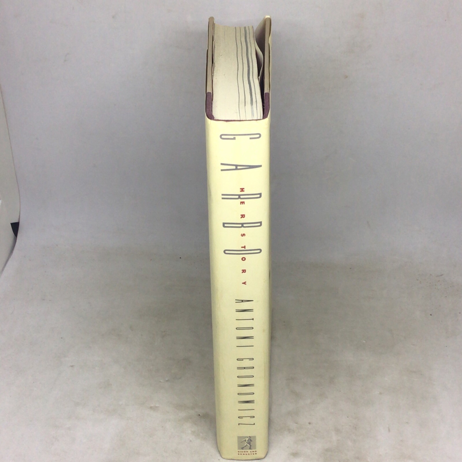 1990 Garbo: Her Story by Antoni Gronowicz Hardcover W/ Dust Jacket 1st Edition