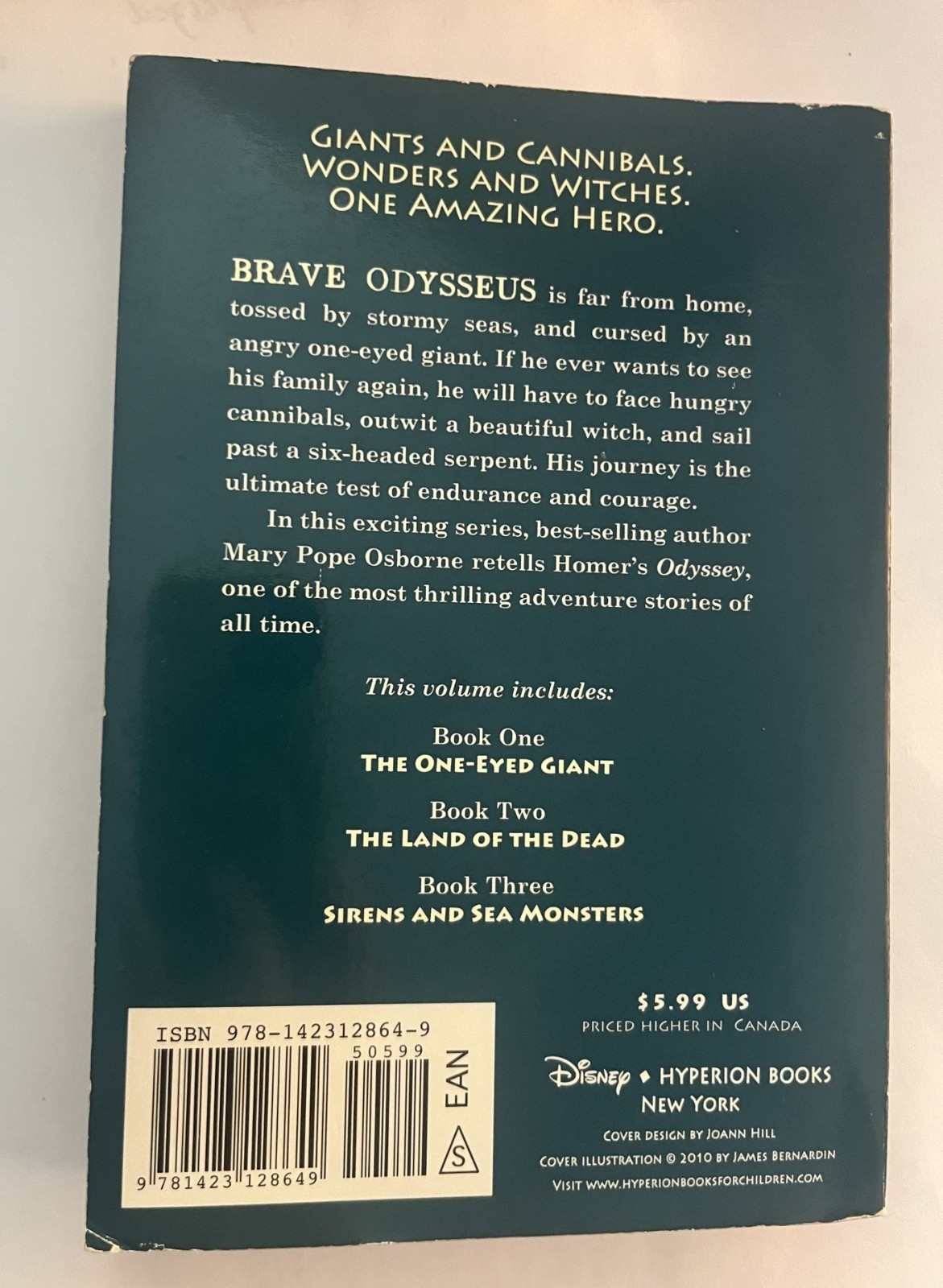 Tales from the Odyssey, Part 1 by Mary Pope Osborne (2010, Trade Paperback)