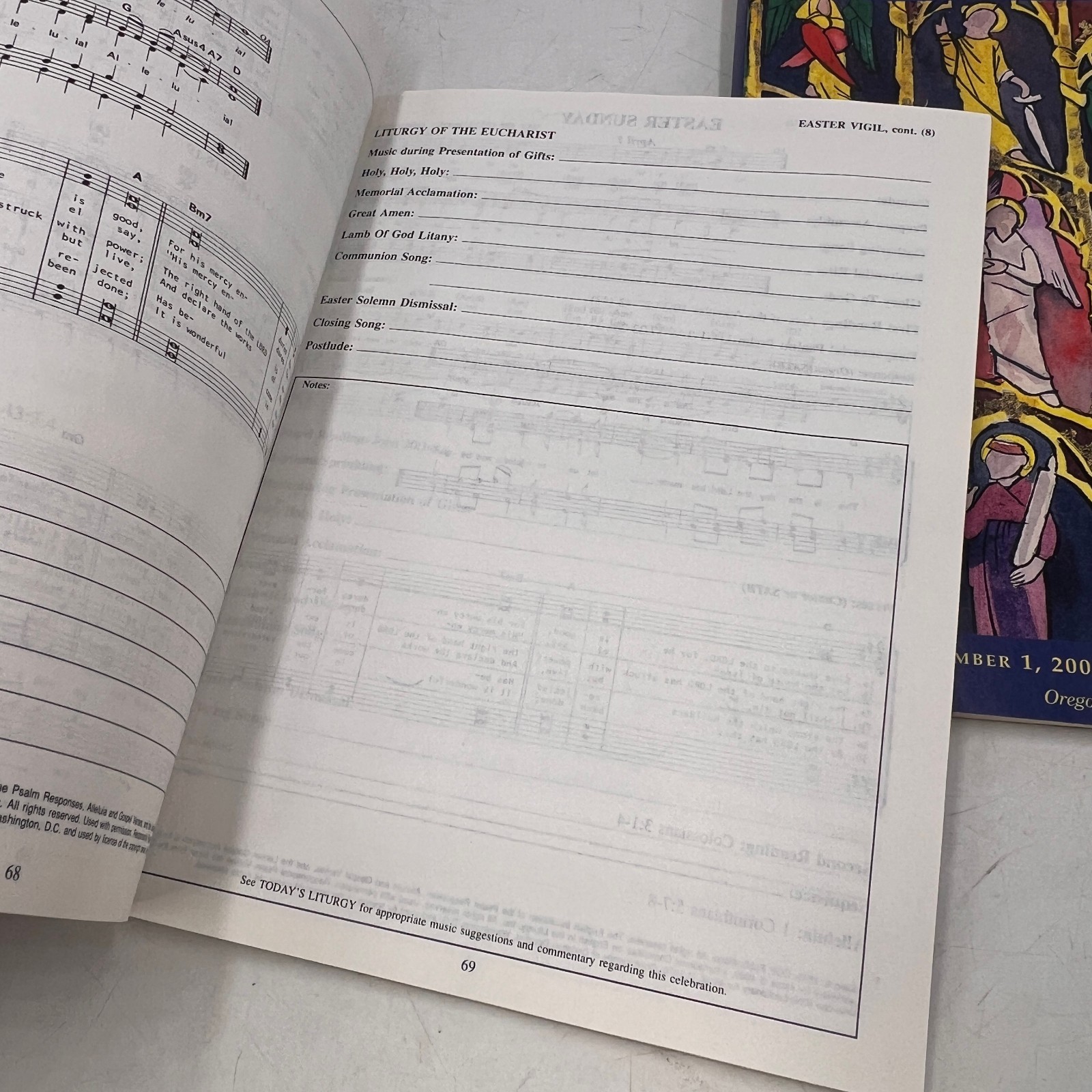 TWO VINTAGE OCP Respond & Acclaim 1996 2002 CATHOLIC LITURGY & HYMNS HYMNAL