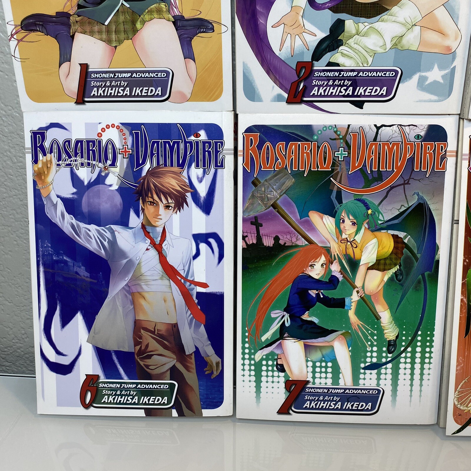 Rosario + Vampire Manga Season 1 Vol. 1 – 10 + Season 2 Vol. 1-3 Shonen Jump Viz