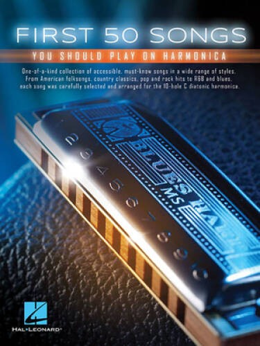 First 50 Songs You Should Play on Harmonica – Paperback – VERY GOOD