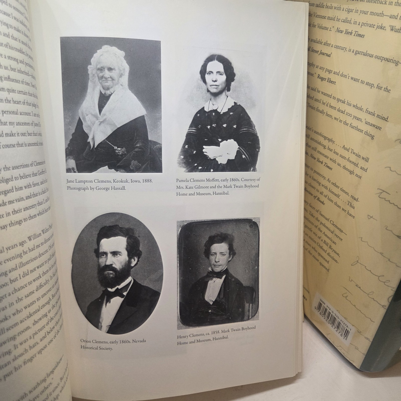 Mark Twain Autobiography Book Lot Vol 1 & 2 HCDJ California University Press