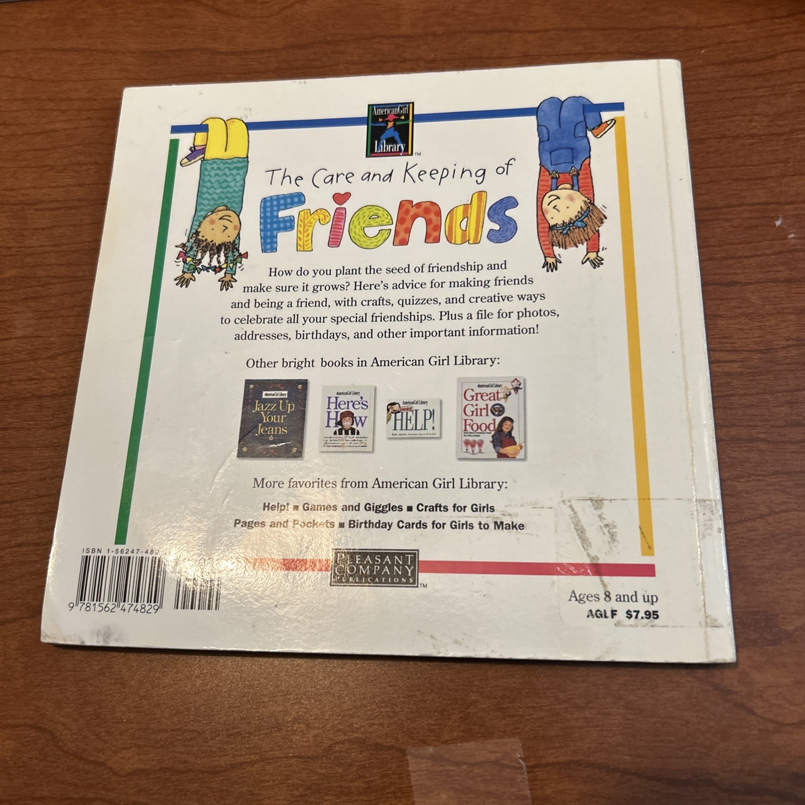 The Care And Keeping Of Friends American Girl Library 1996 First Edition