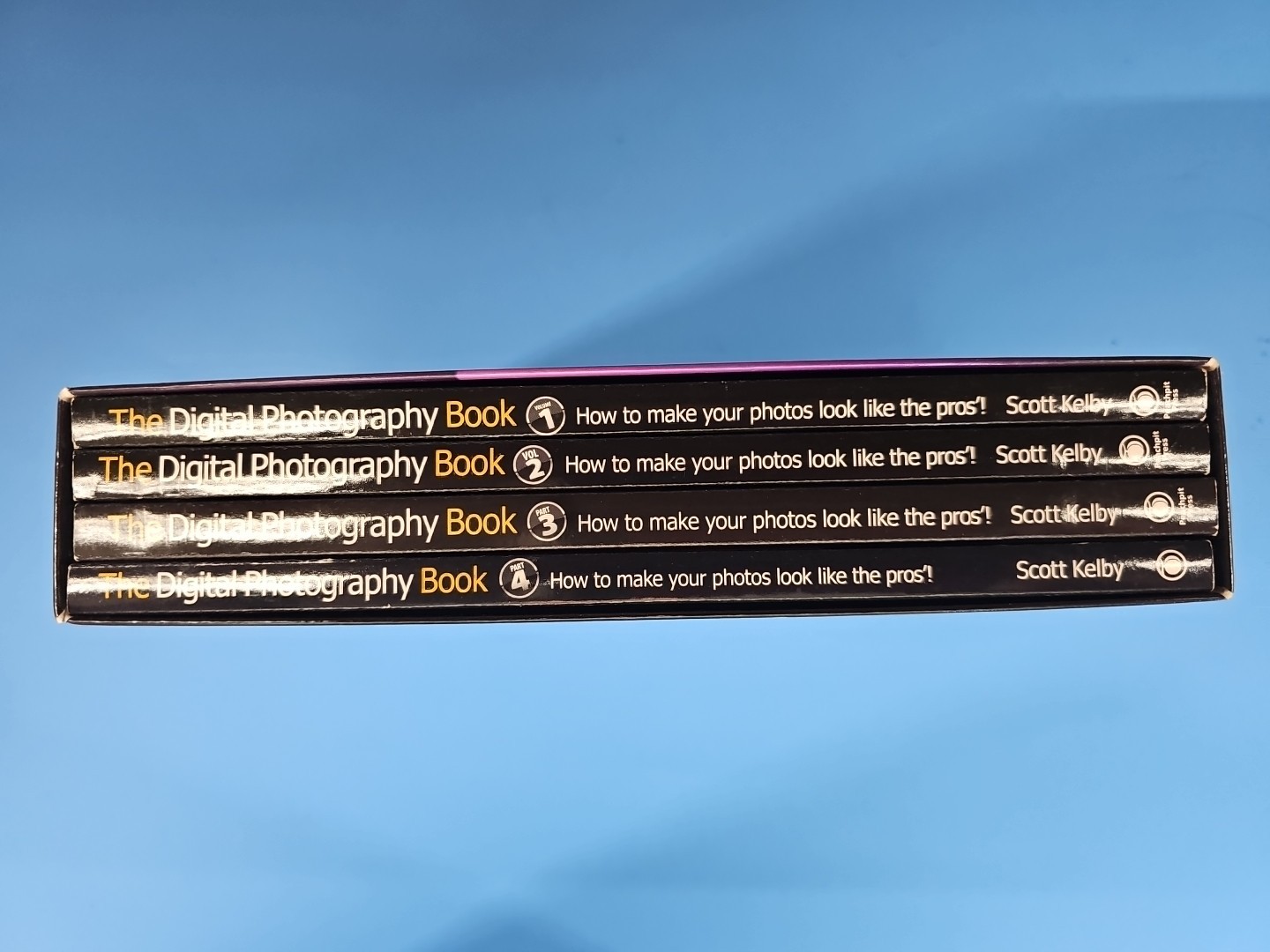 Scott Kelby Digital Photography Boxed Set Parts 1-4 • Complete • Like New