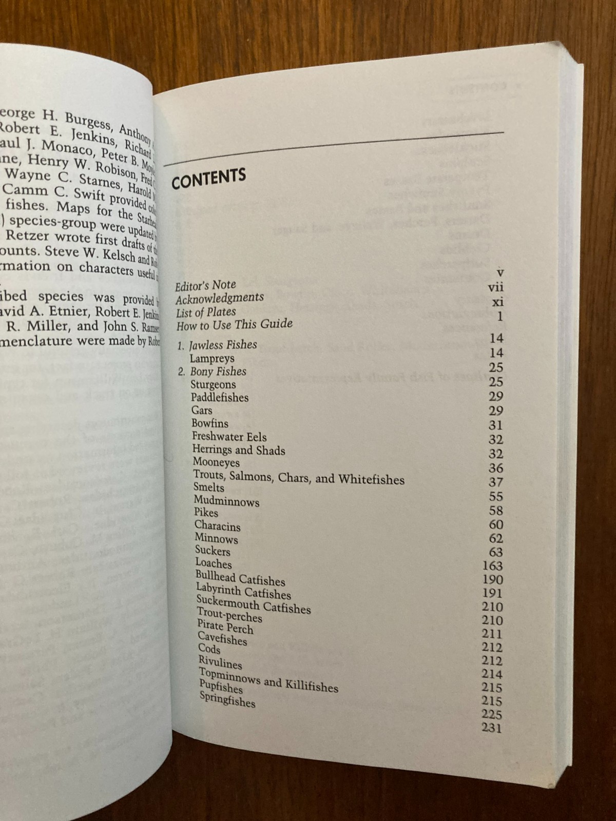 Peterson Field Guides Guide Freshwater Fishes Lawrence M. Page Brooks M. Burr 91