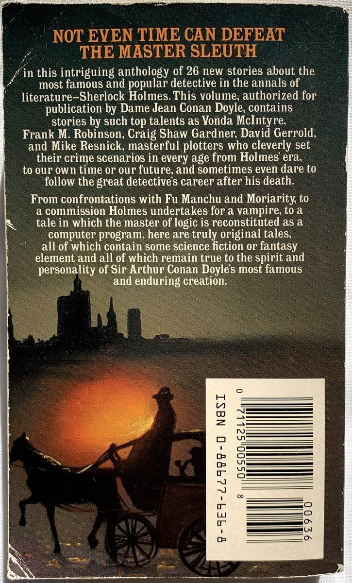 Sherlock Holmes in Orbit, Mike Resnick Martin H. Greenberg PB Good 9780886776367