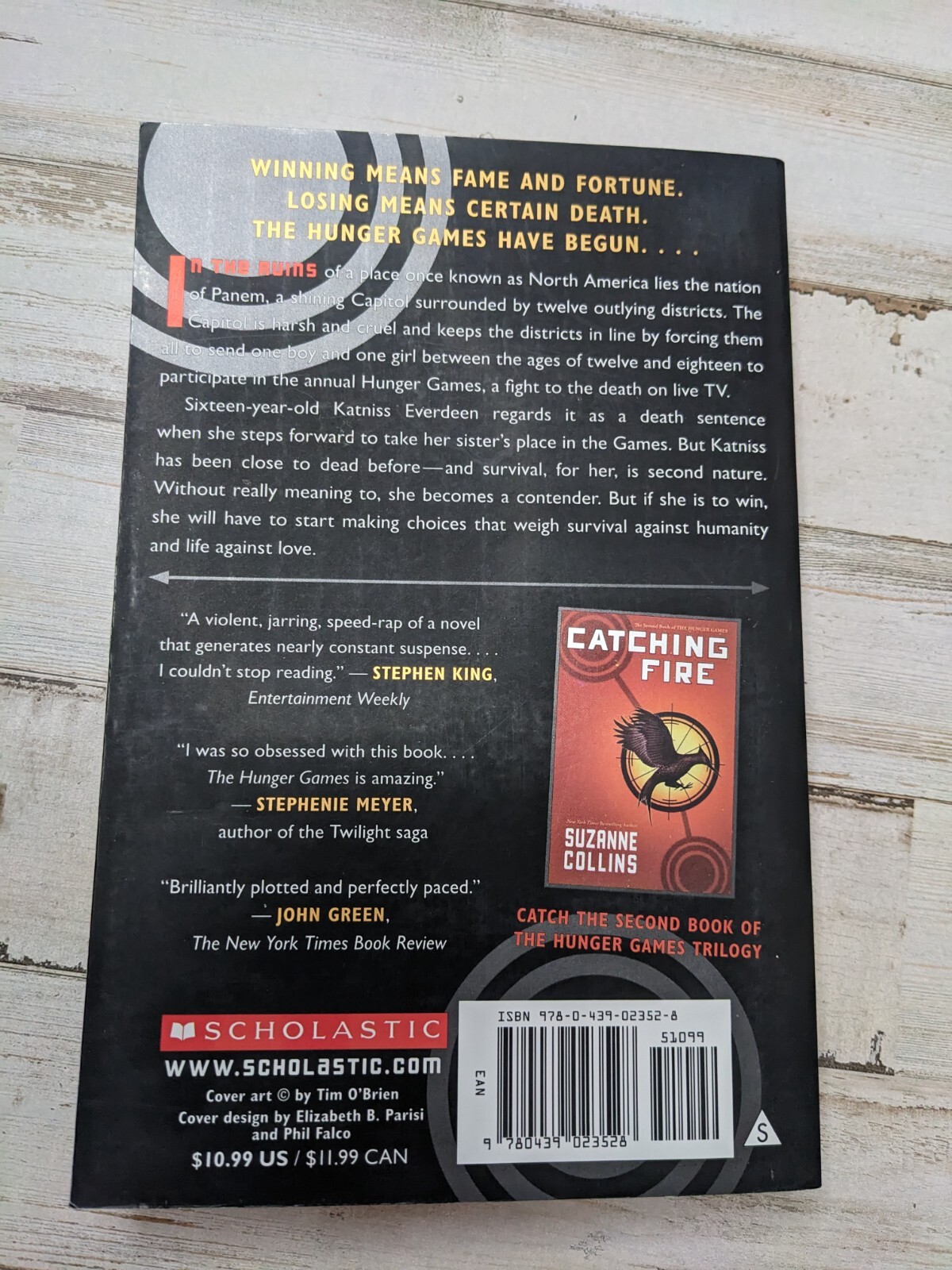 The Hunger Games (Book 1) – Paperback (1st edition) By Suzanne Collins