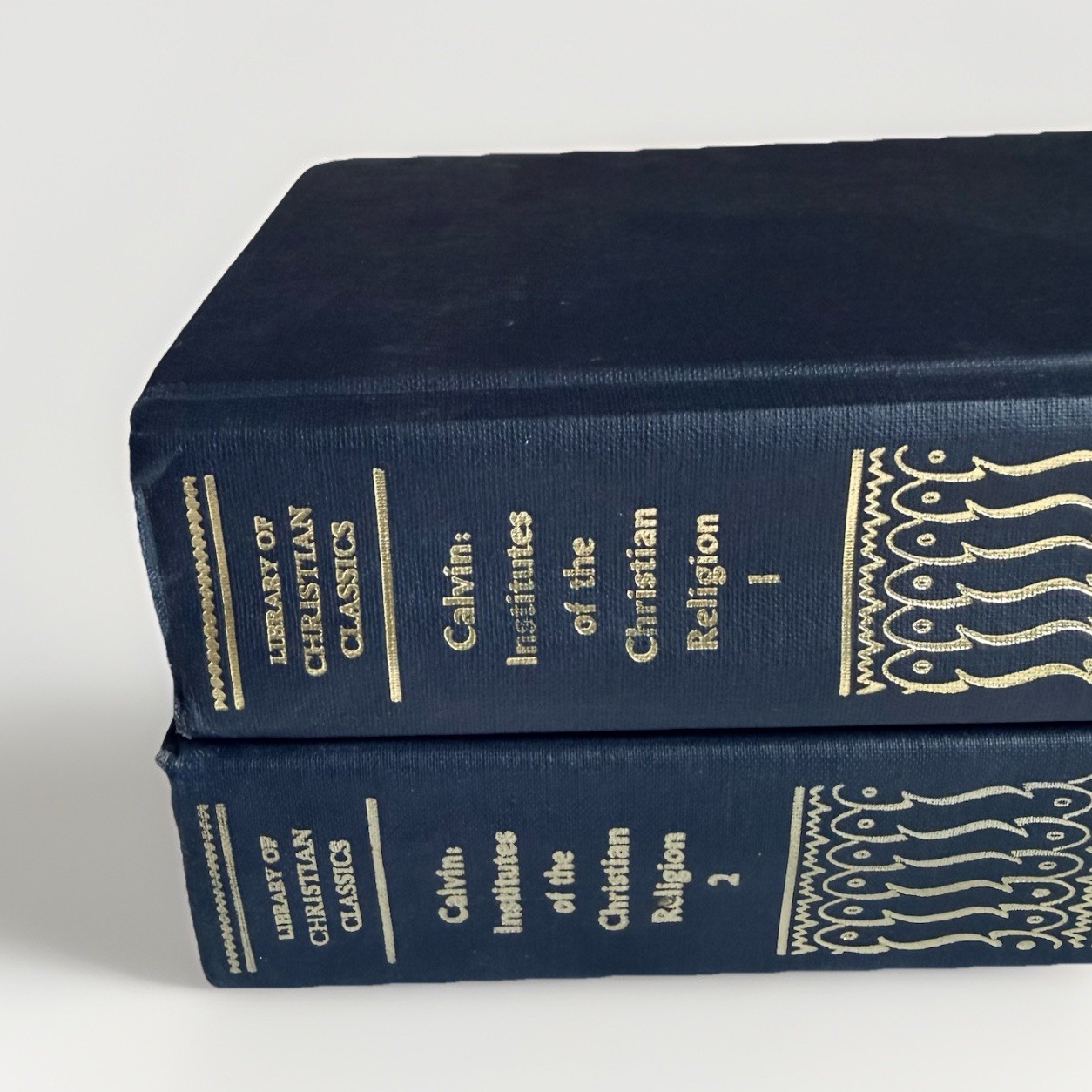 Calvin’s Institutes Of The Christian Religion Vol 1 & 2, 1960 Westminster Press