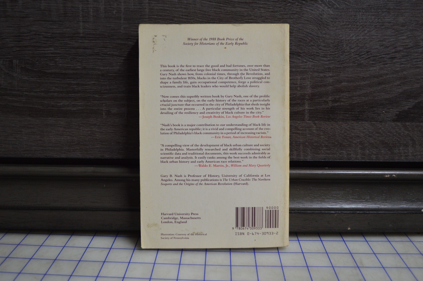 Forging Freedom: The Formation of Philadelphia’s Black Community by Gary B. Nash