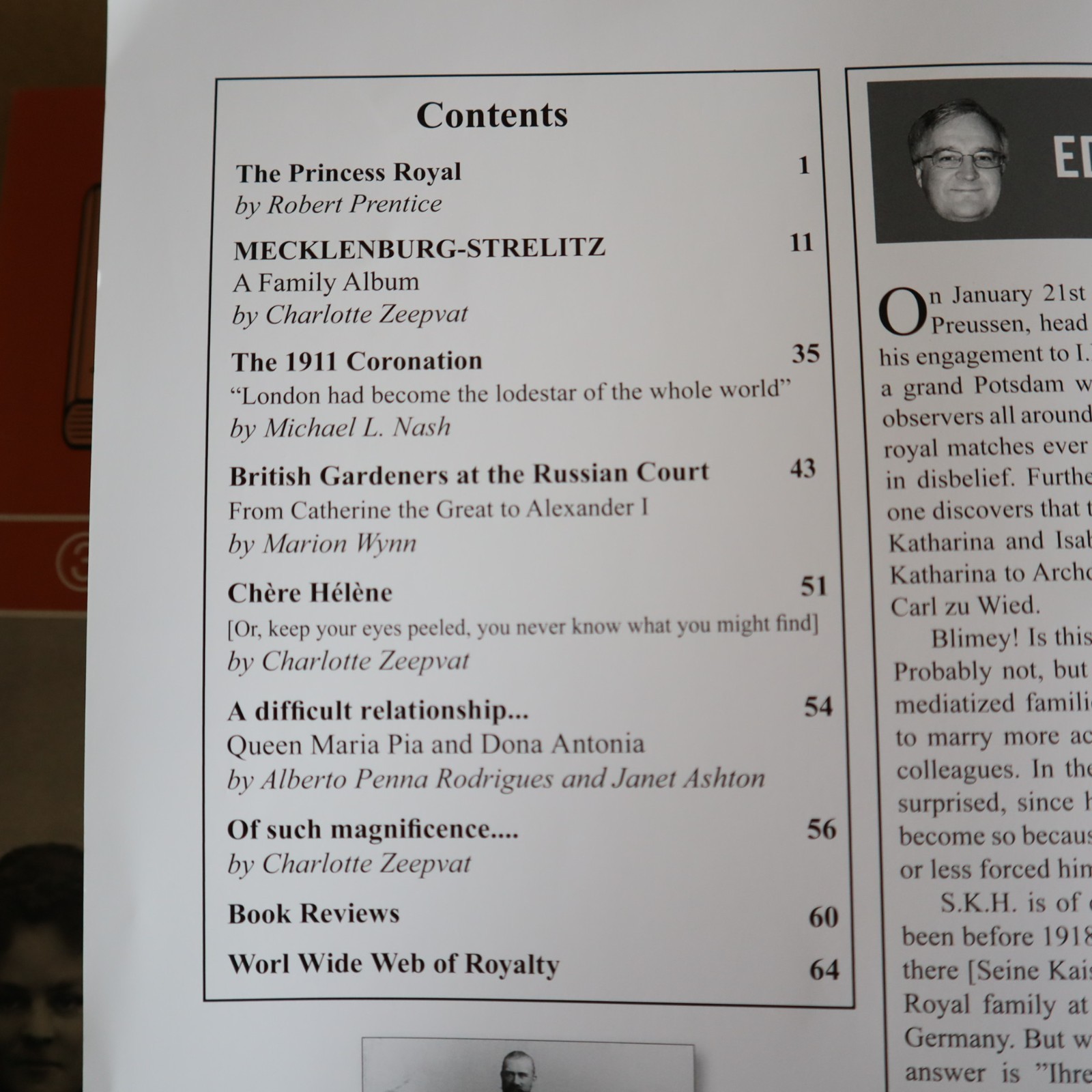 ROYALTY DIGEST QUARTERLY 4x DIFF ISSUES 2006,07,11,18 -ROMANOV GRAVES IN BEIJING