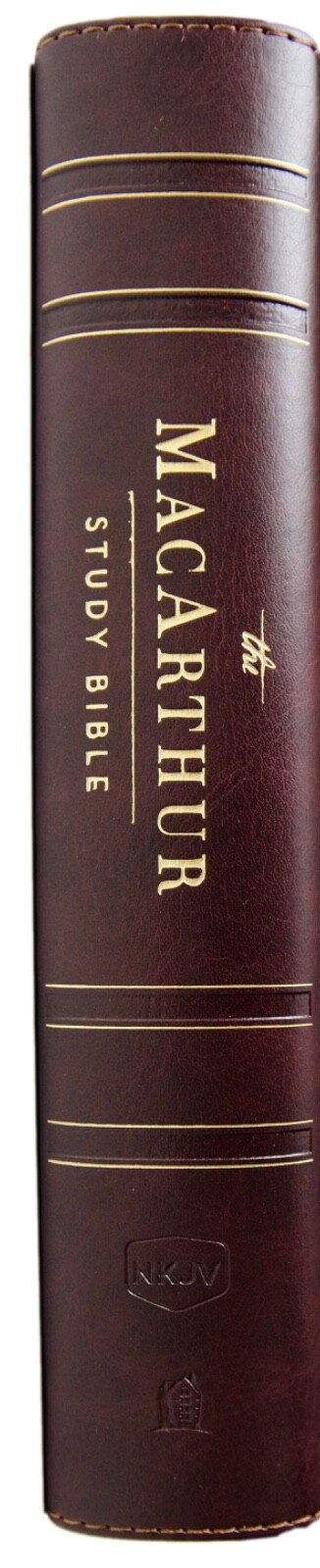 NKJV The MacArthur Study Bible, 2nd Edition, Brown Leathersoft