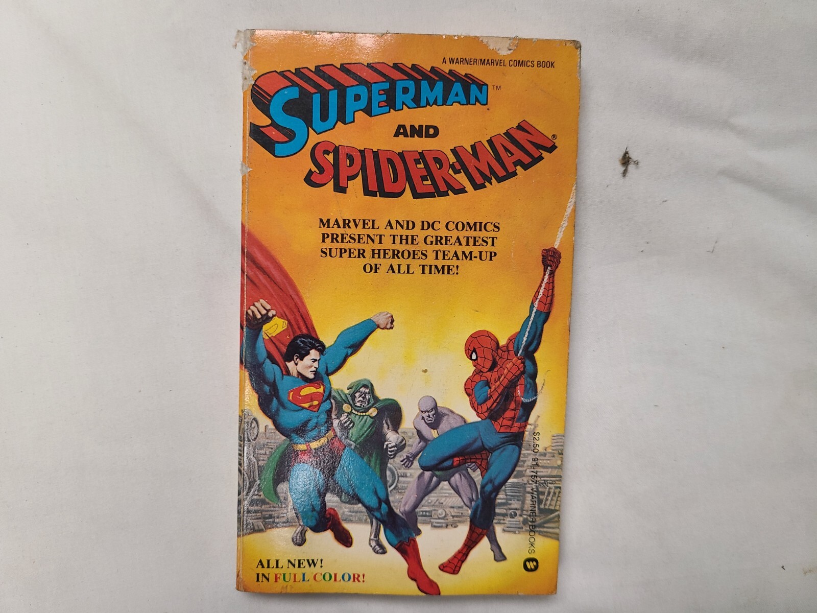 Superman and Spiderman Joe Sinnott John Buscema and Jim Shooter 1981, Paperback