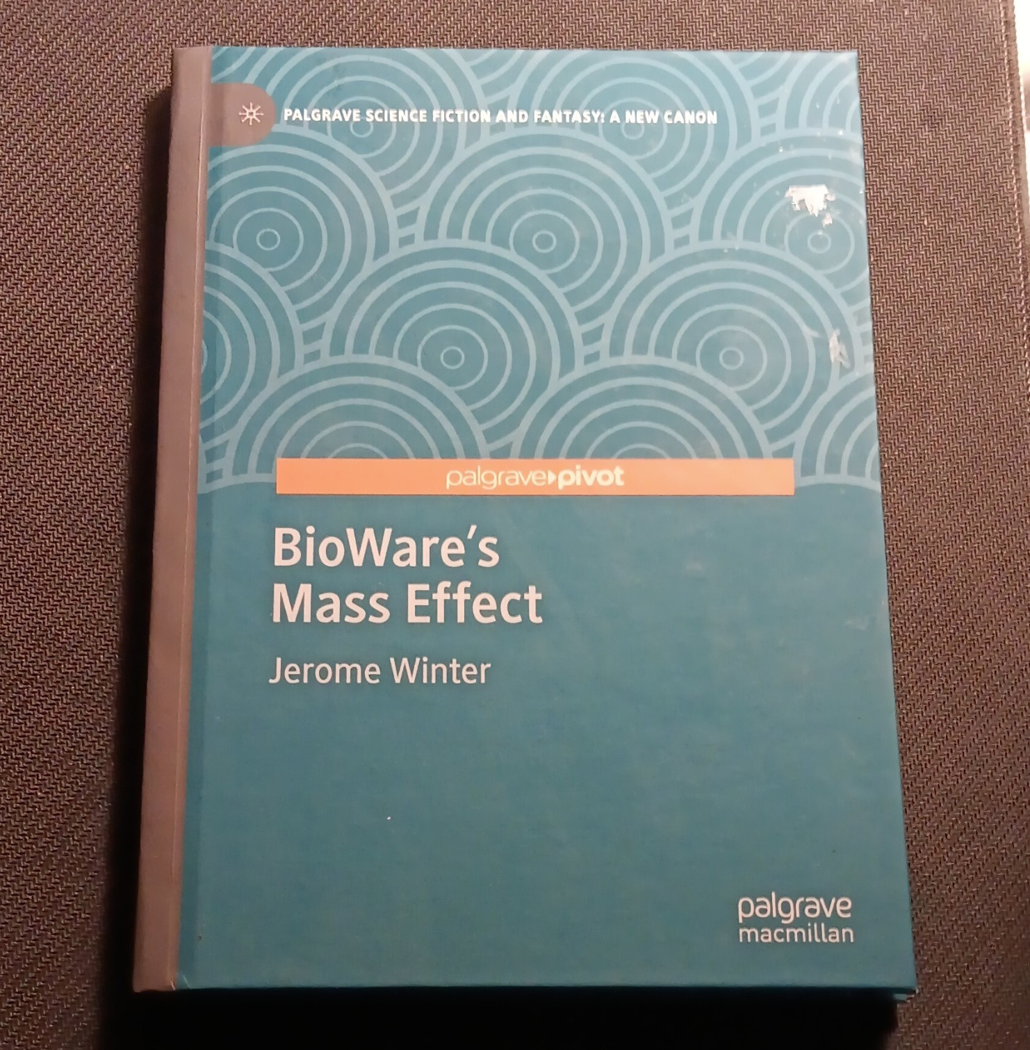 BioWare’s Mass Effect Jerome Winter Hardcover 2022 Palgrave SF&F Media Studies