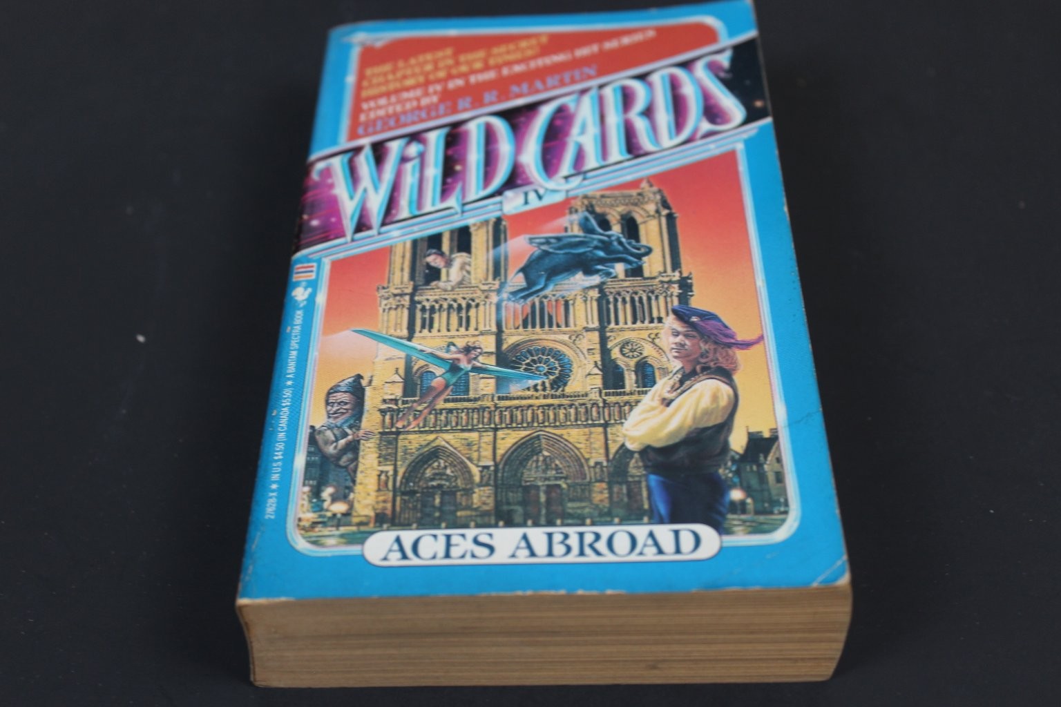 Aces Abroad Wild Cards IV George R.R. Martin 1988 First Printing Science Fiction