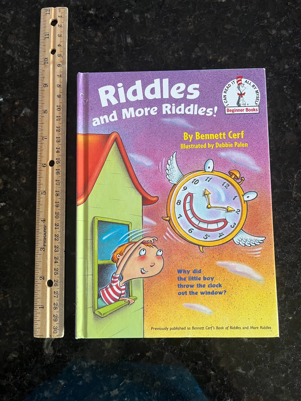 Riddles and more riddles by Bennett Cerf Seuss Beginner Book HC 6.75″x9.25″ #2