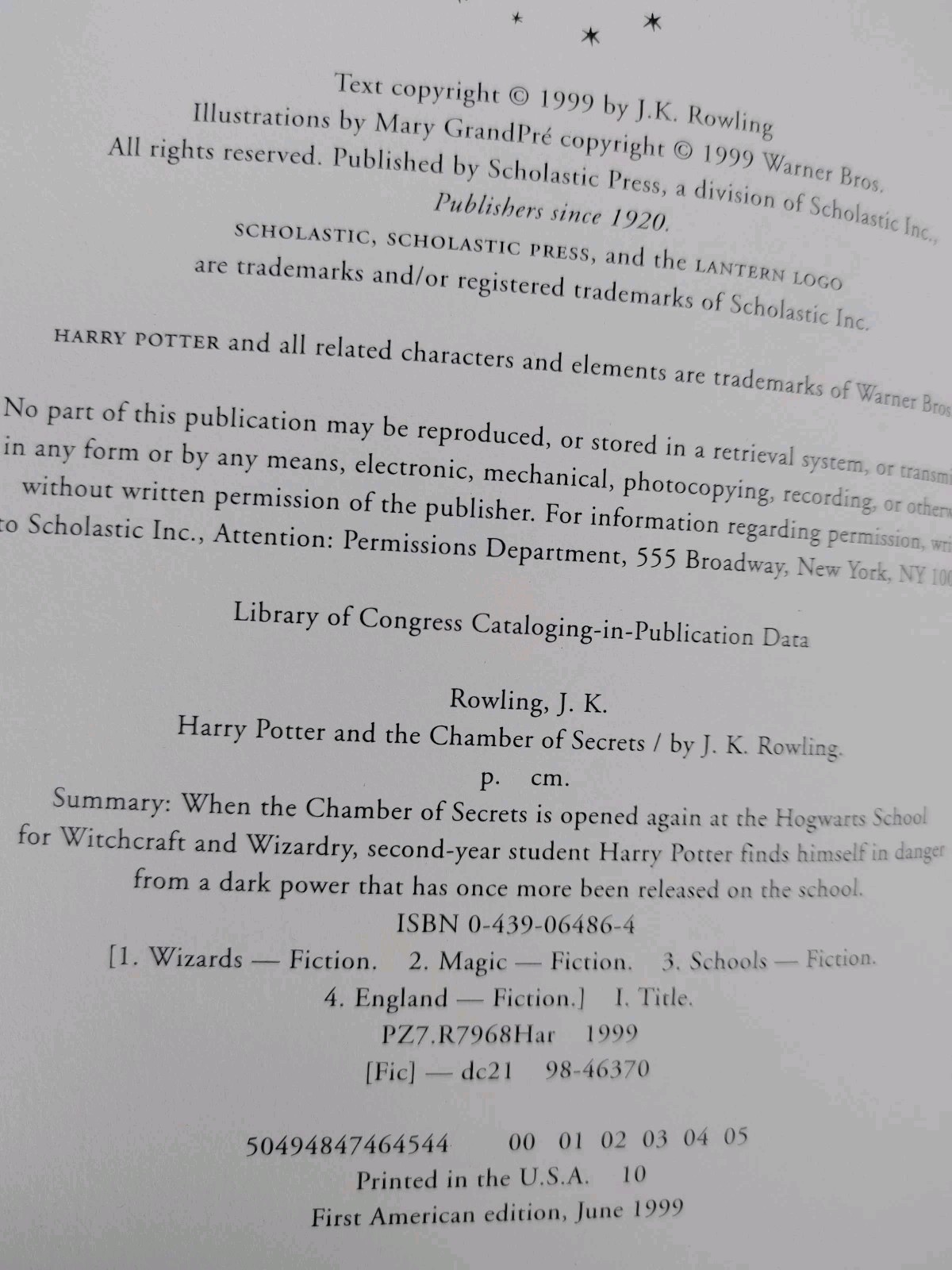 Harry Potter Ser.: Harry Potter and The Chamber Of Secrets by J. K. Rowling…
