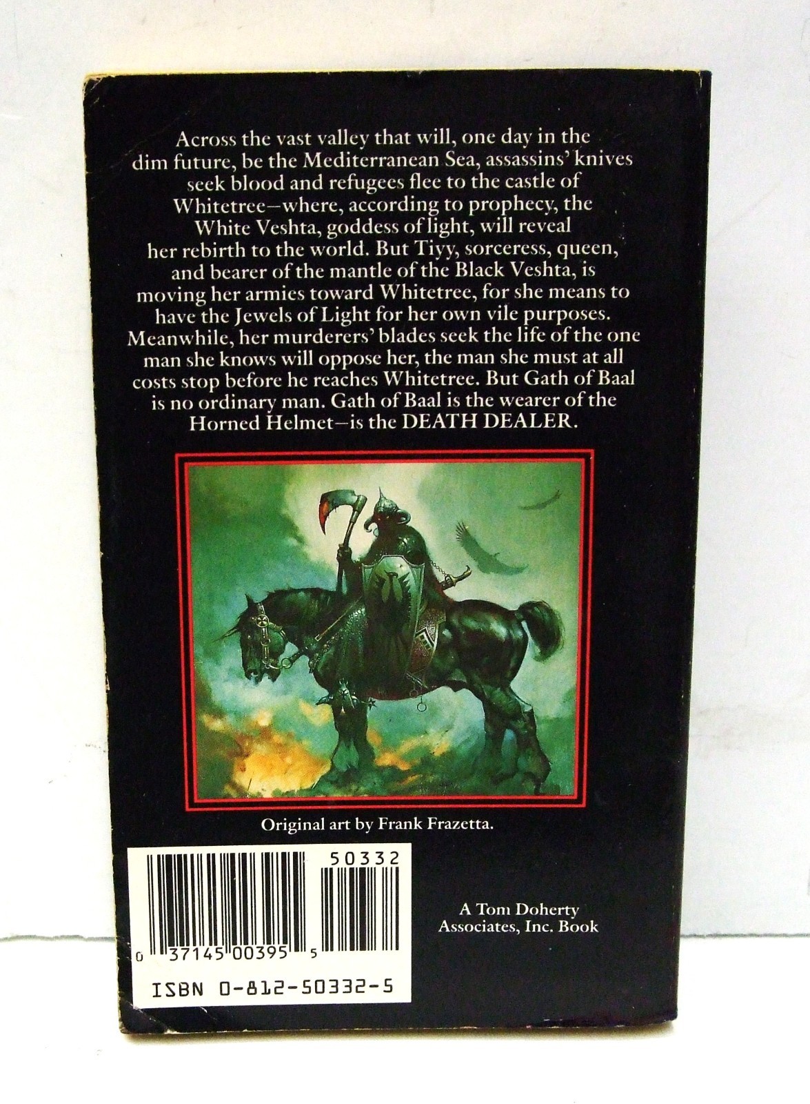 Frank Frazetta’s Death Dealer: Book 4 Plague of Knives James Silke 1st Printing