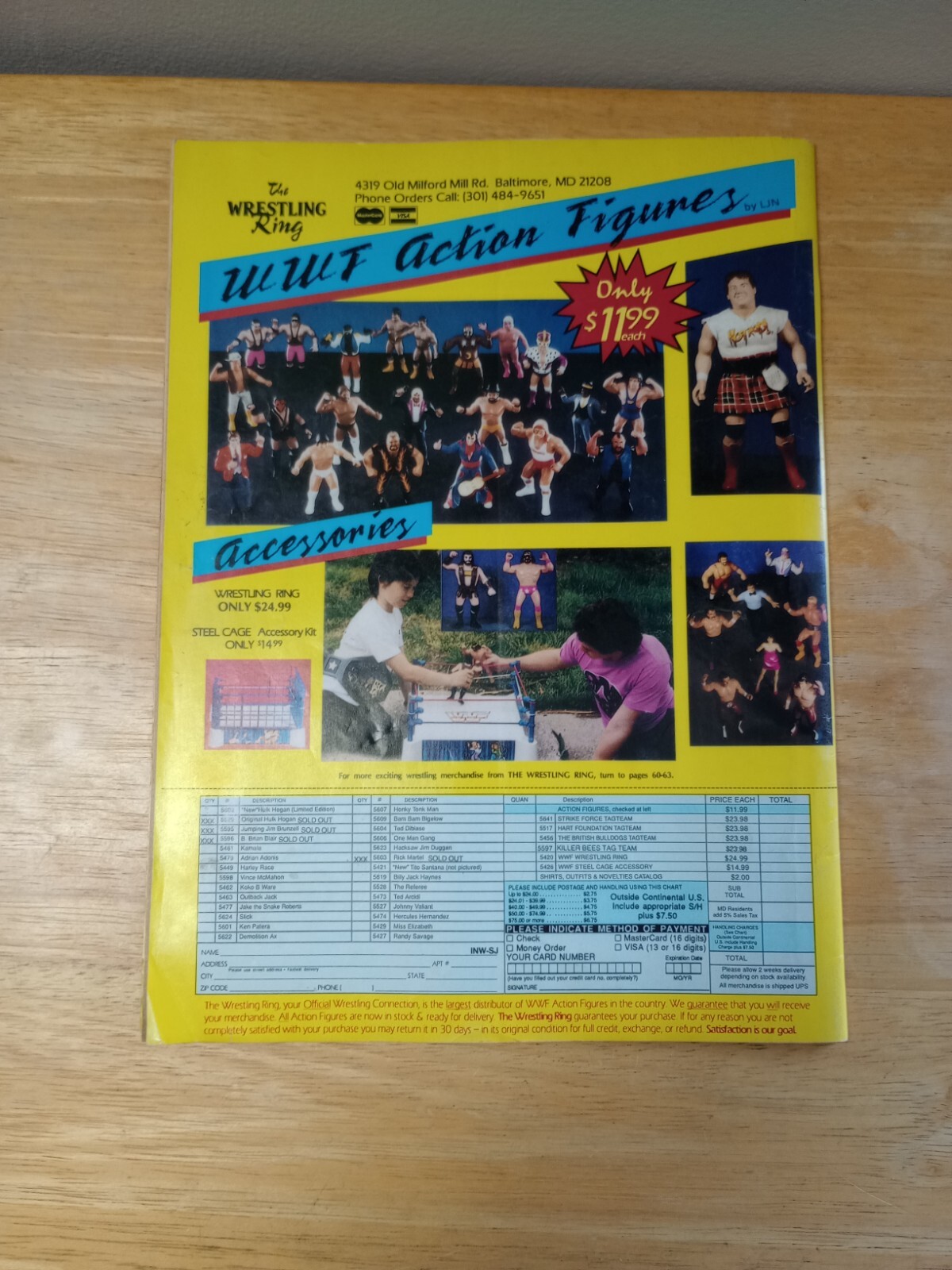 INSIDE WRESTLING SEPTEMBER 1989 RIC FLAIR HULK HOGAN DUSTY RHODES LEX LUGER WWE