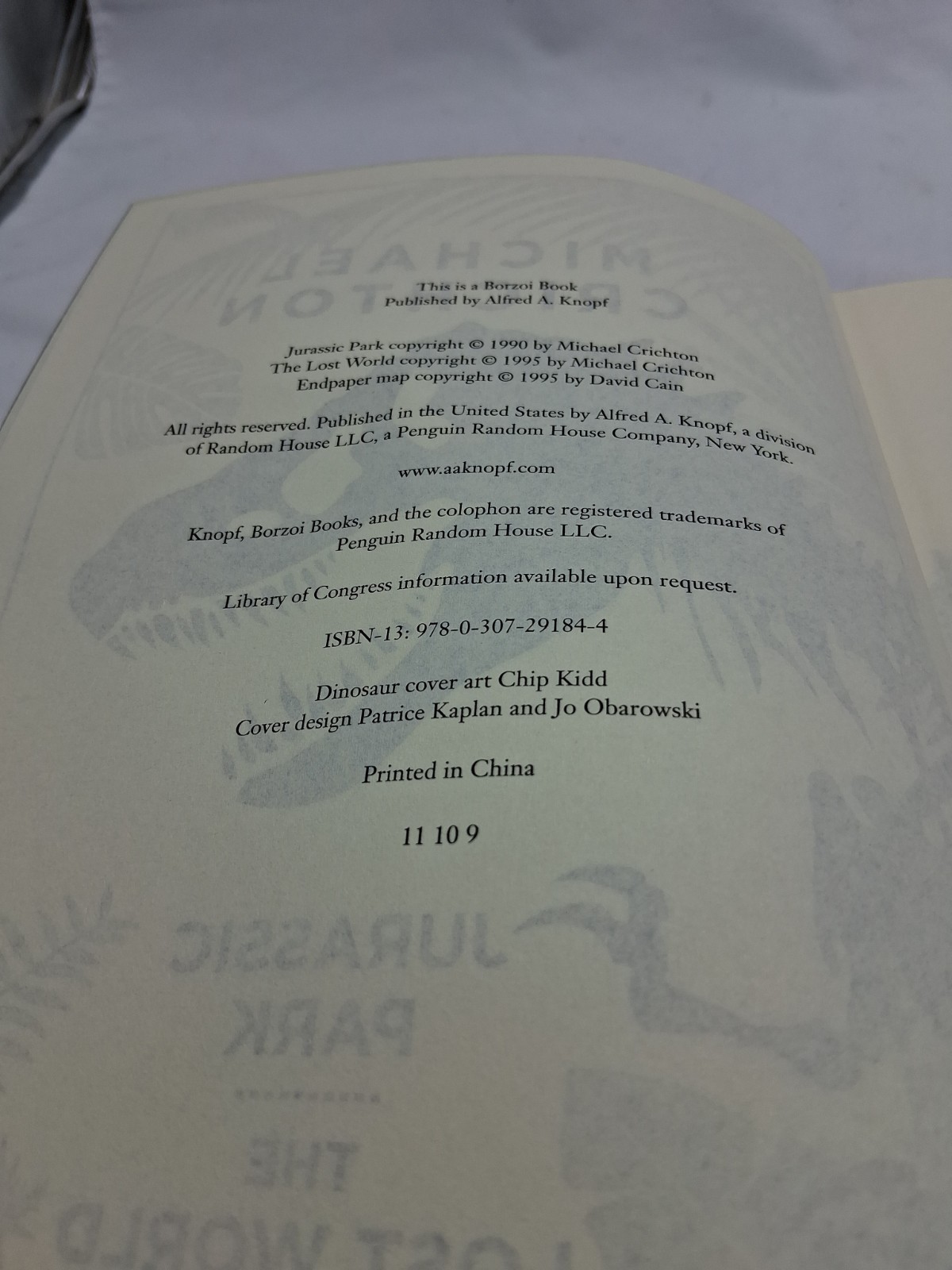 Jurassic Park & The Lost World – Hardcover Leather Bound (Barnes and Noble)