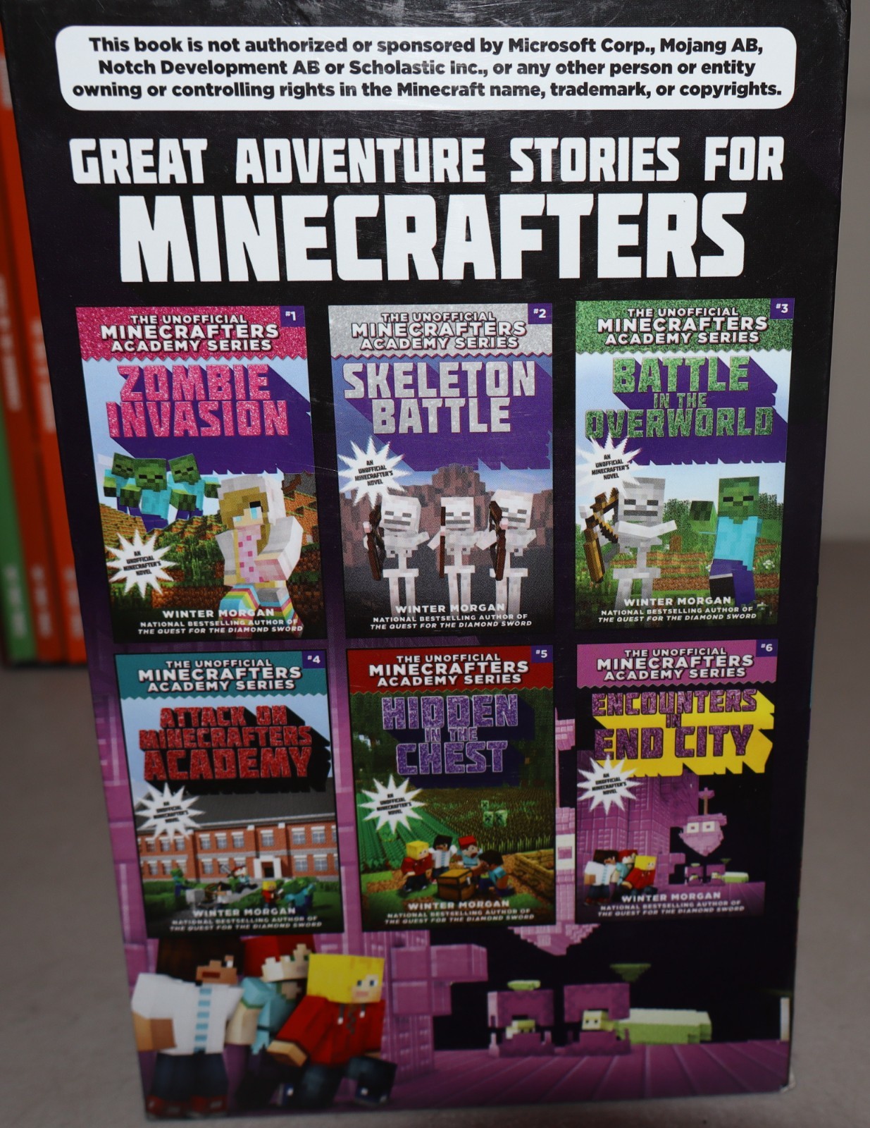 Lot of Minecraft 29 Books Sets & Singles + 2 Toys