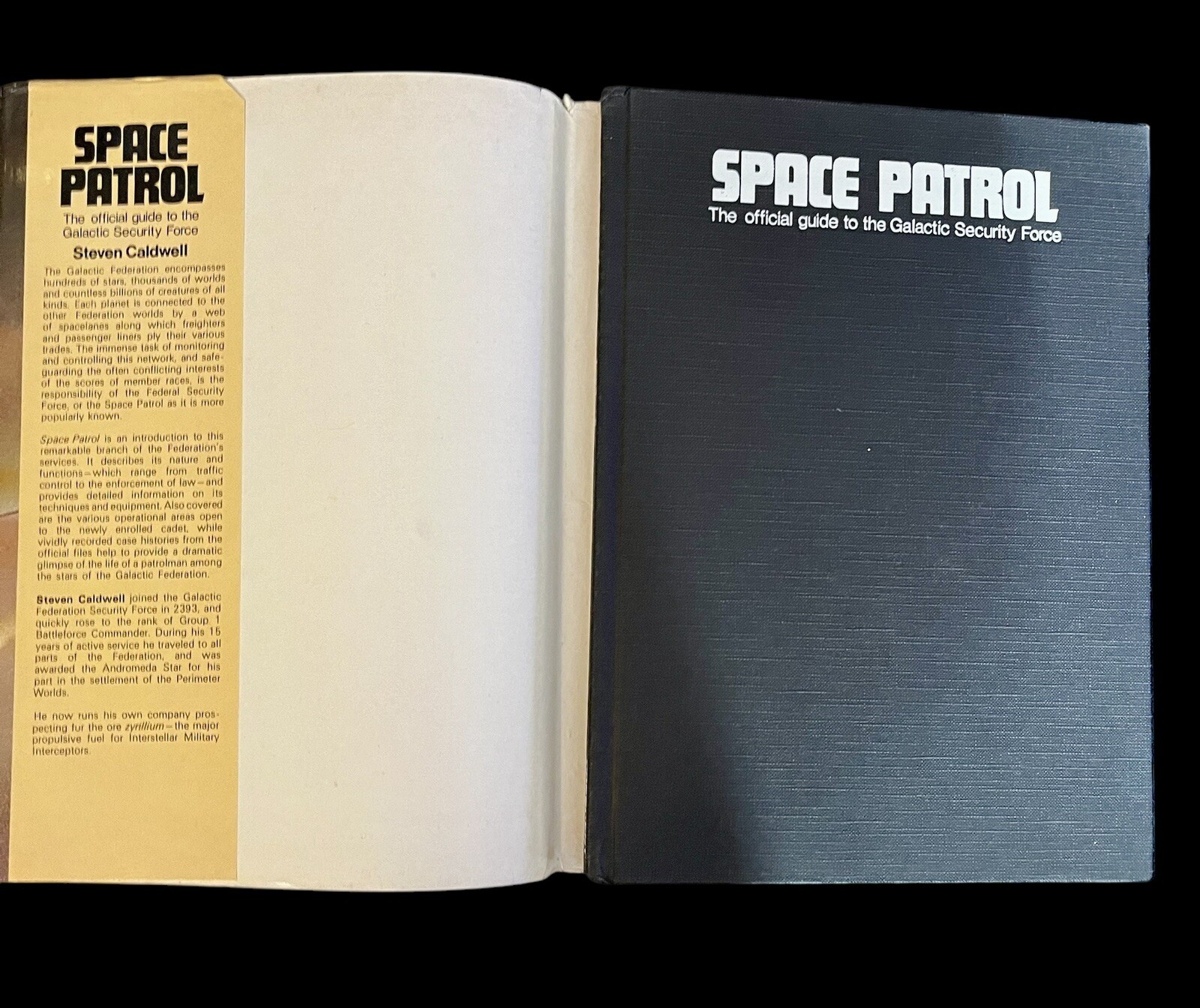 Space Patrol Official Guide To Galactic Security Force Federation Caldwell HC