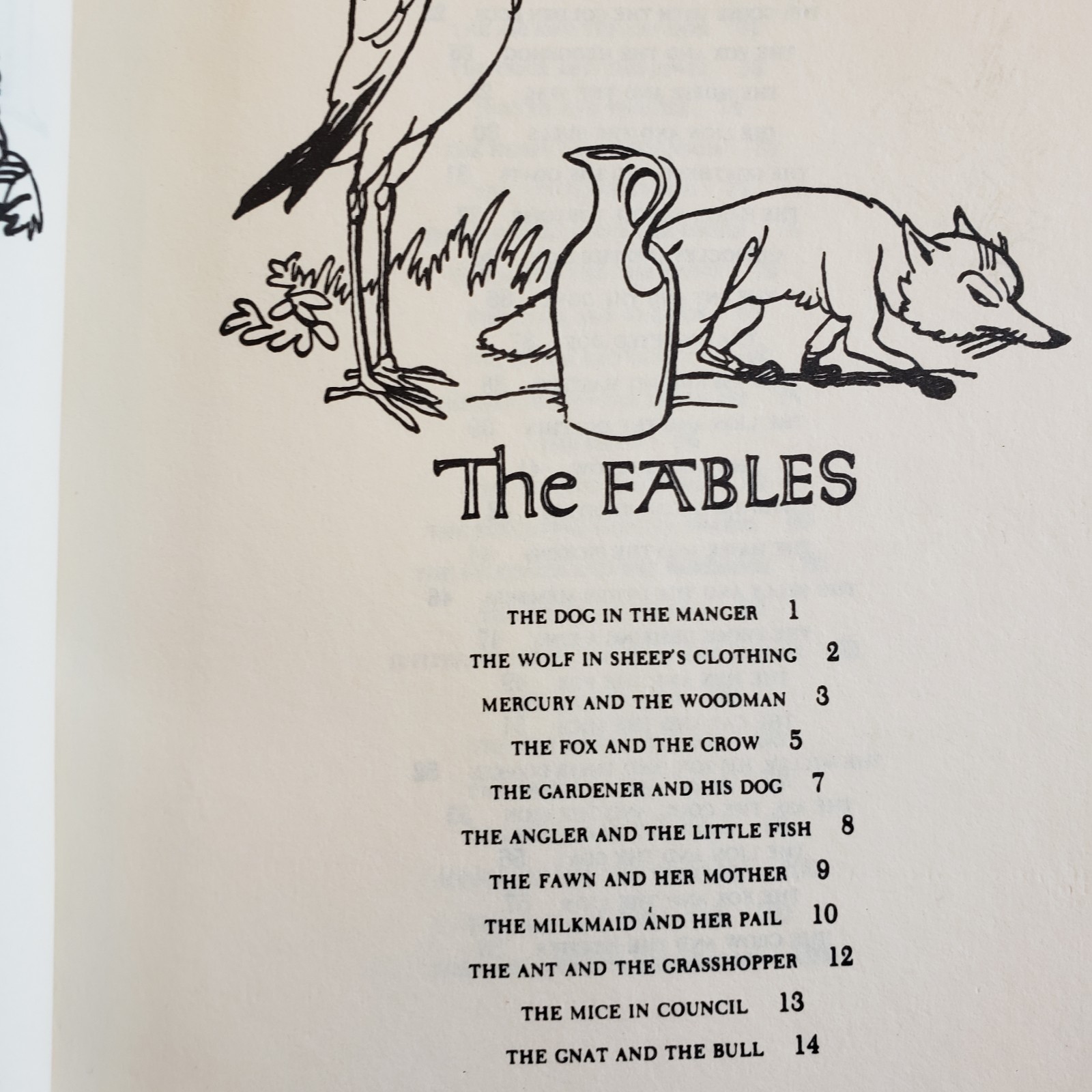 Aesops Fables Illustrated Junior Library 1989 Printing 234 Pages