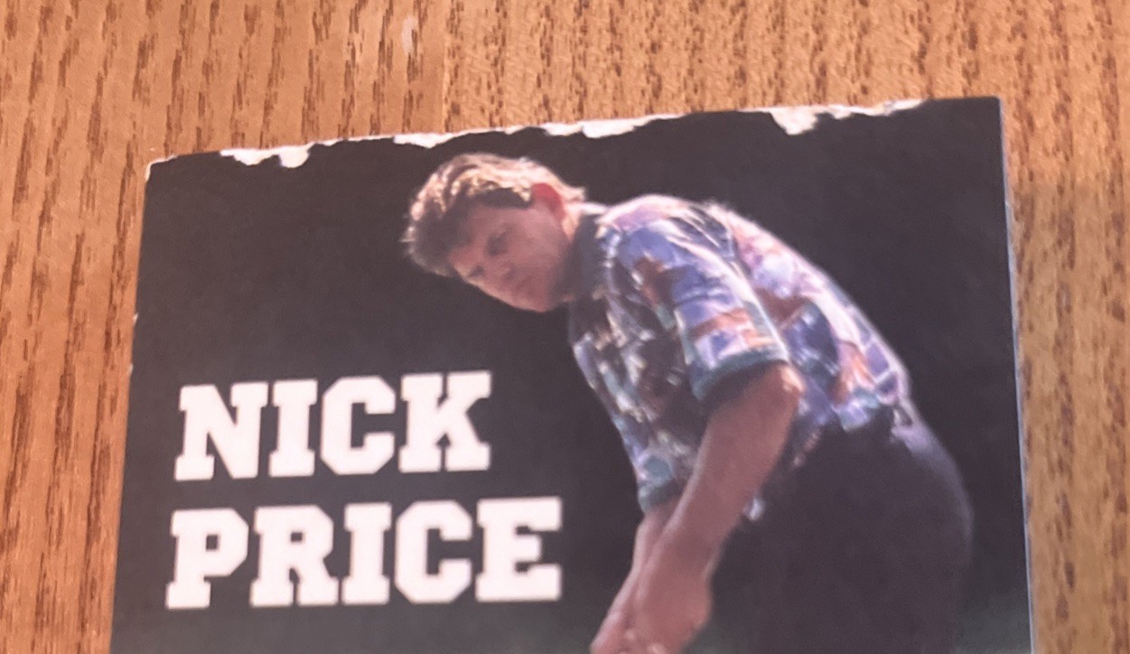 SCARCE Limited Edition BOBBY Grace And Nick Price GOLF FLICKER BOOK Putting