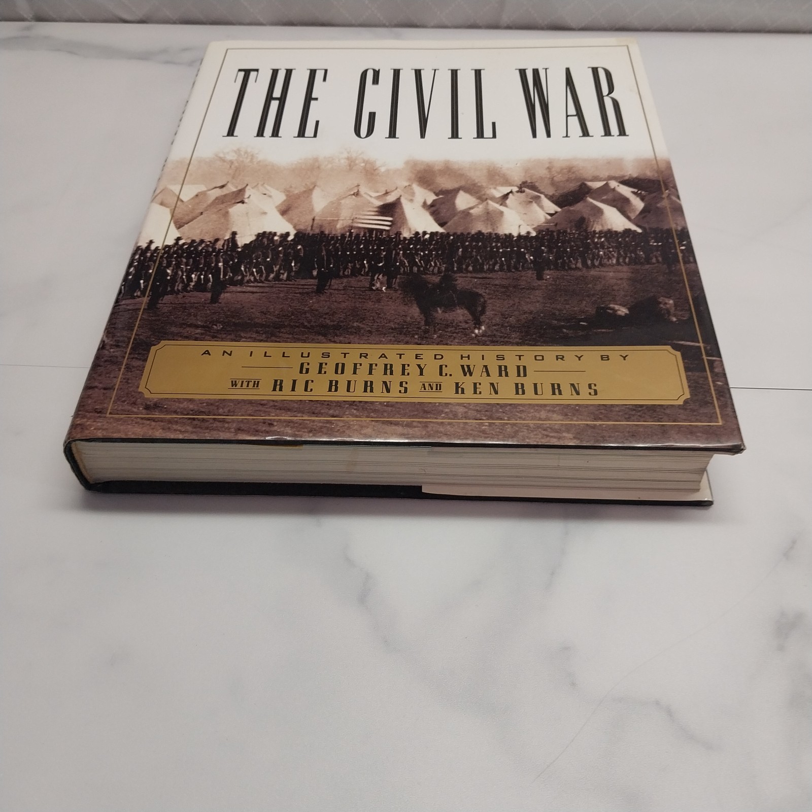 The Civil War an Illustrated History – Ward – 1990 first edition