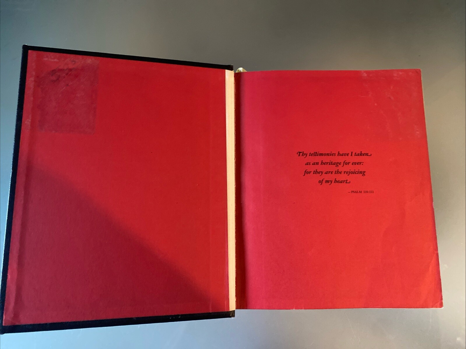 VTG HOLY BIBLE: Deluxe Family Heritage Edition: Old & New Testaments KJV, VG!