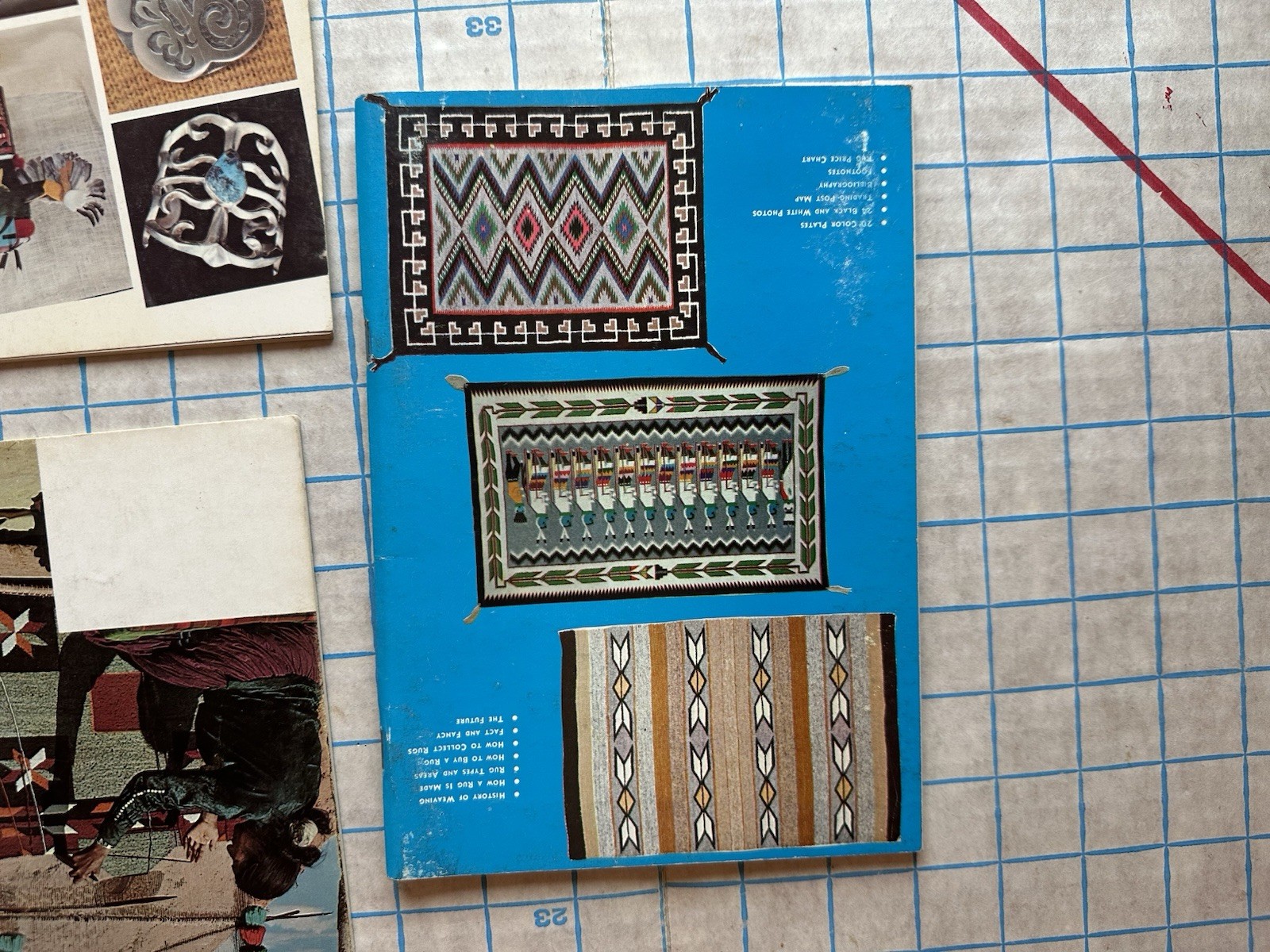 Patterns and Sources of Navajo Basket Weaving Posts Rugs Navajo Appraisal 1960s