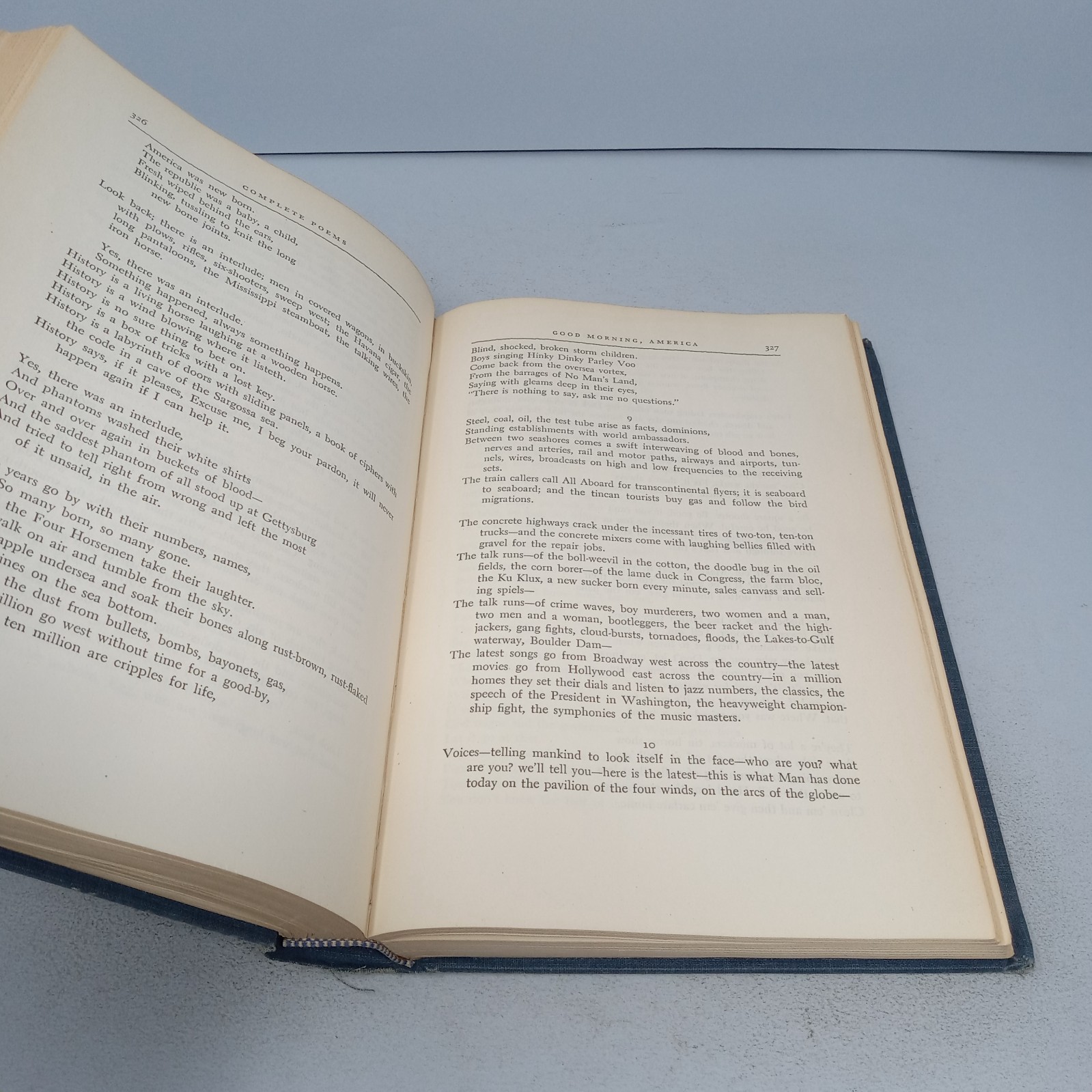 Complete Poems: 1950 Harcourt, Brace and Company Hardcover by Carl Sandburg