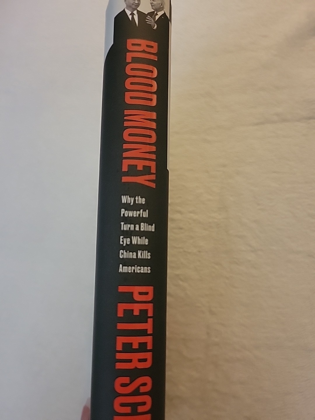 Blood Money Peter Schweizer 2024 First Edition Political Thriller HarperCollins