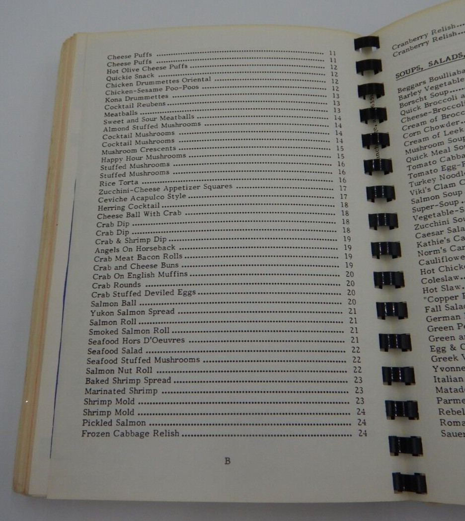 VTG St Elizabeth Ann Seton Catholic School Cookbook Alaskan Recipes-294 pages