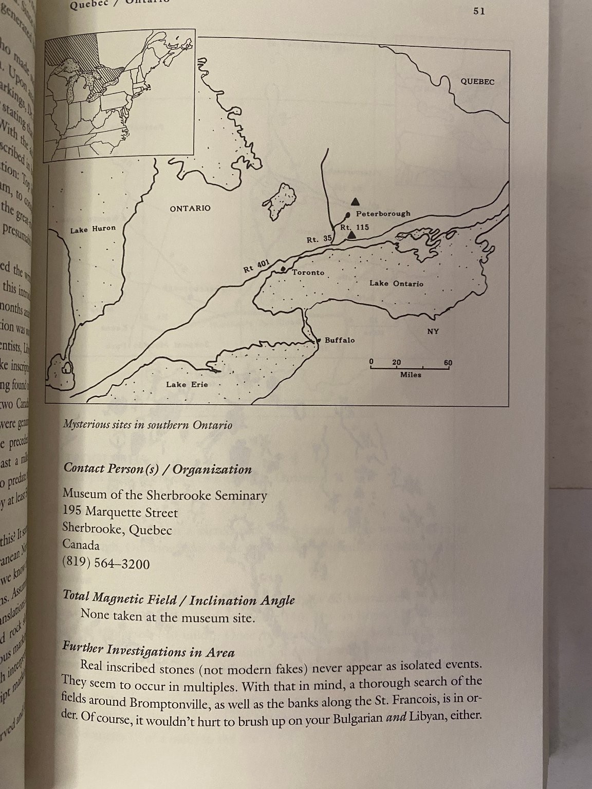 Field Guide to Mysterious Places of Eastern North America Salvatore Trento 1997