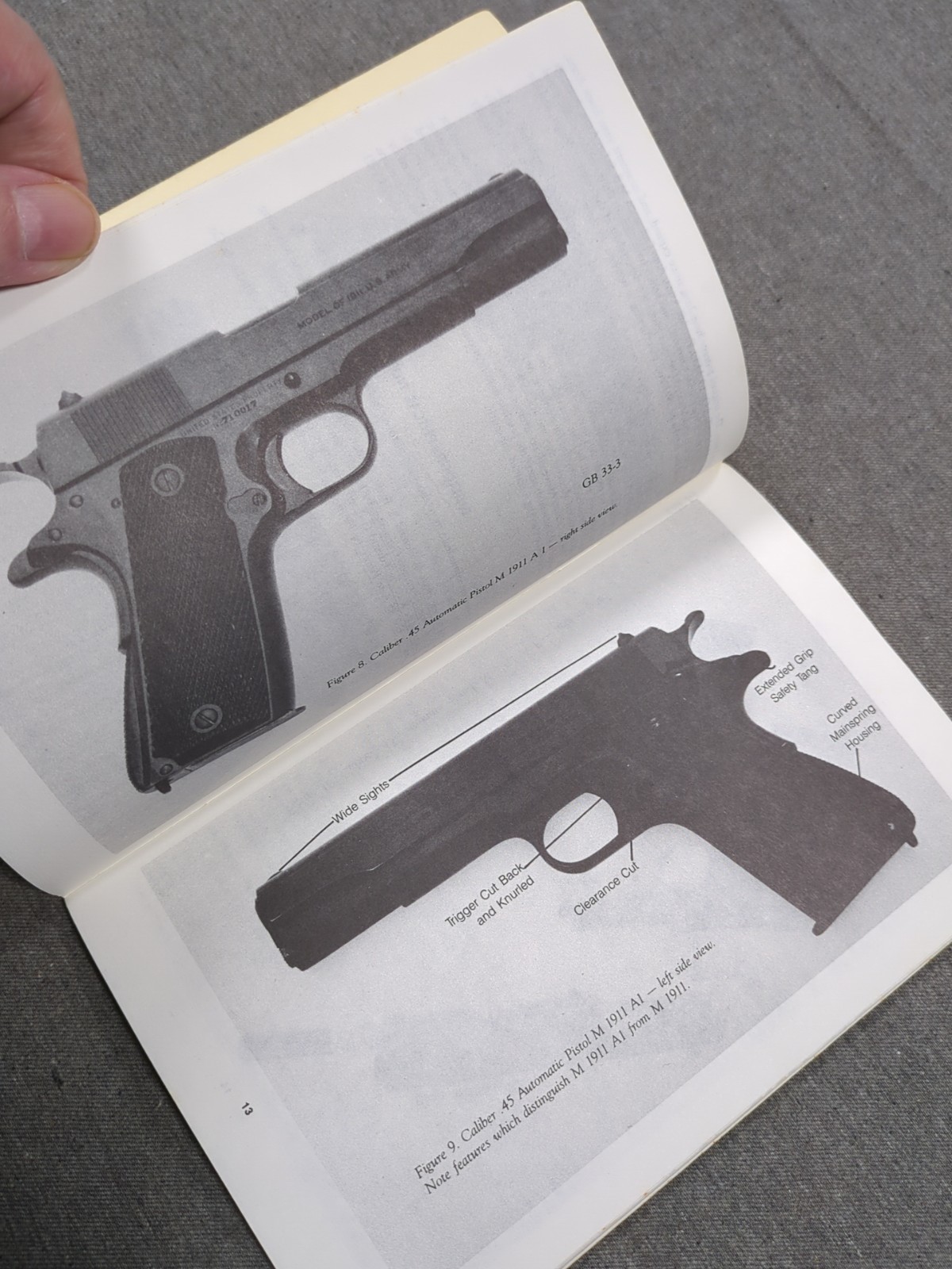 M1911A1 TM 9-1005-211-34 Direct & General Support Maintenance Manual June 1964