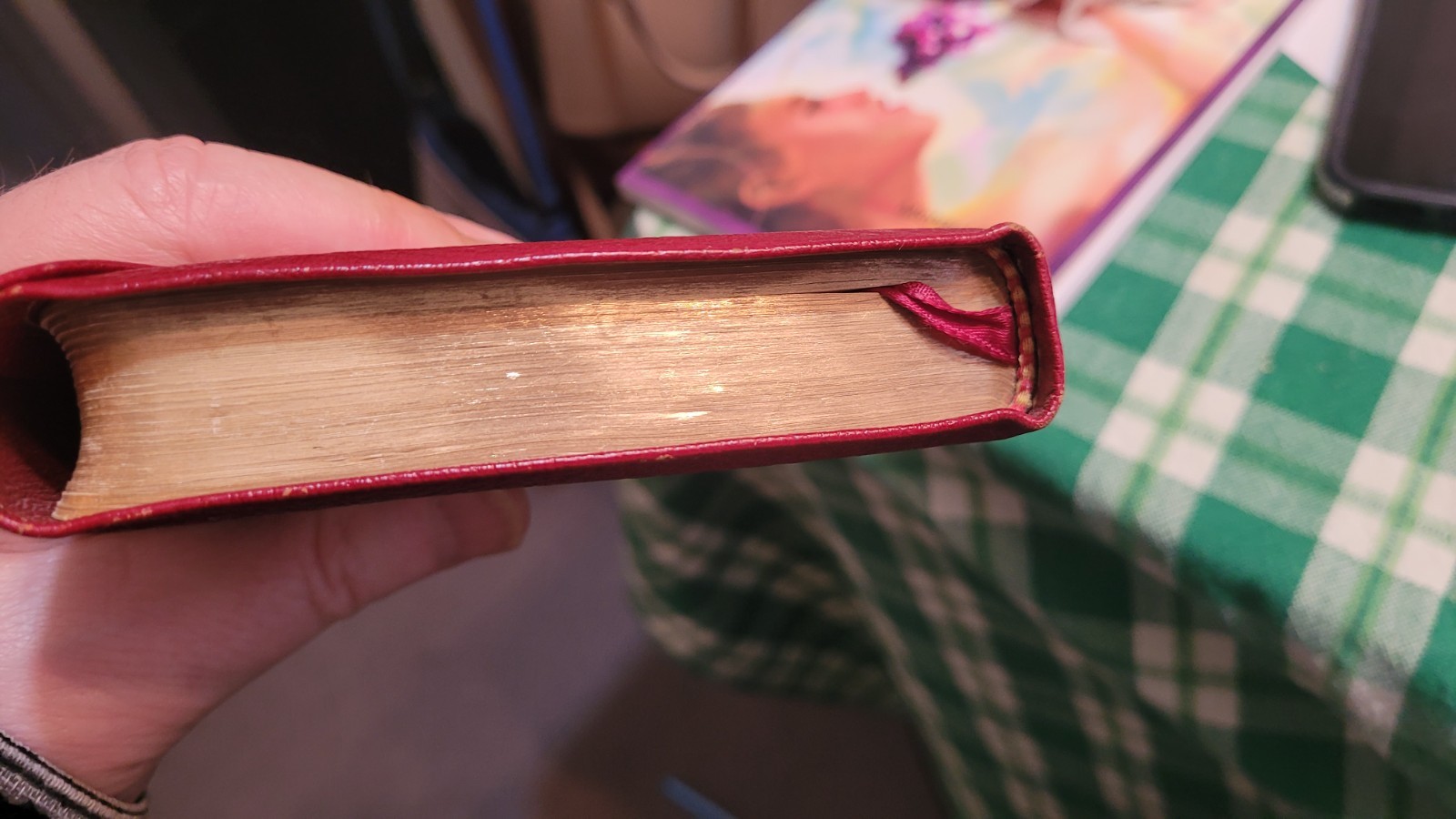 RARE: New American Standard Bible 1975 Pocket Size, Top Grain Cowhide
