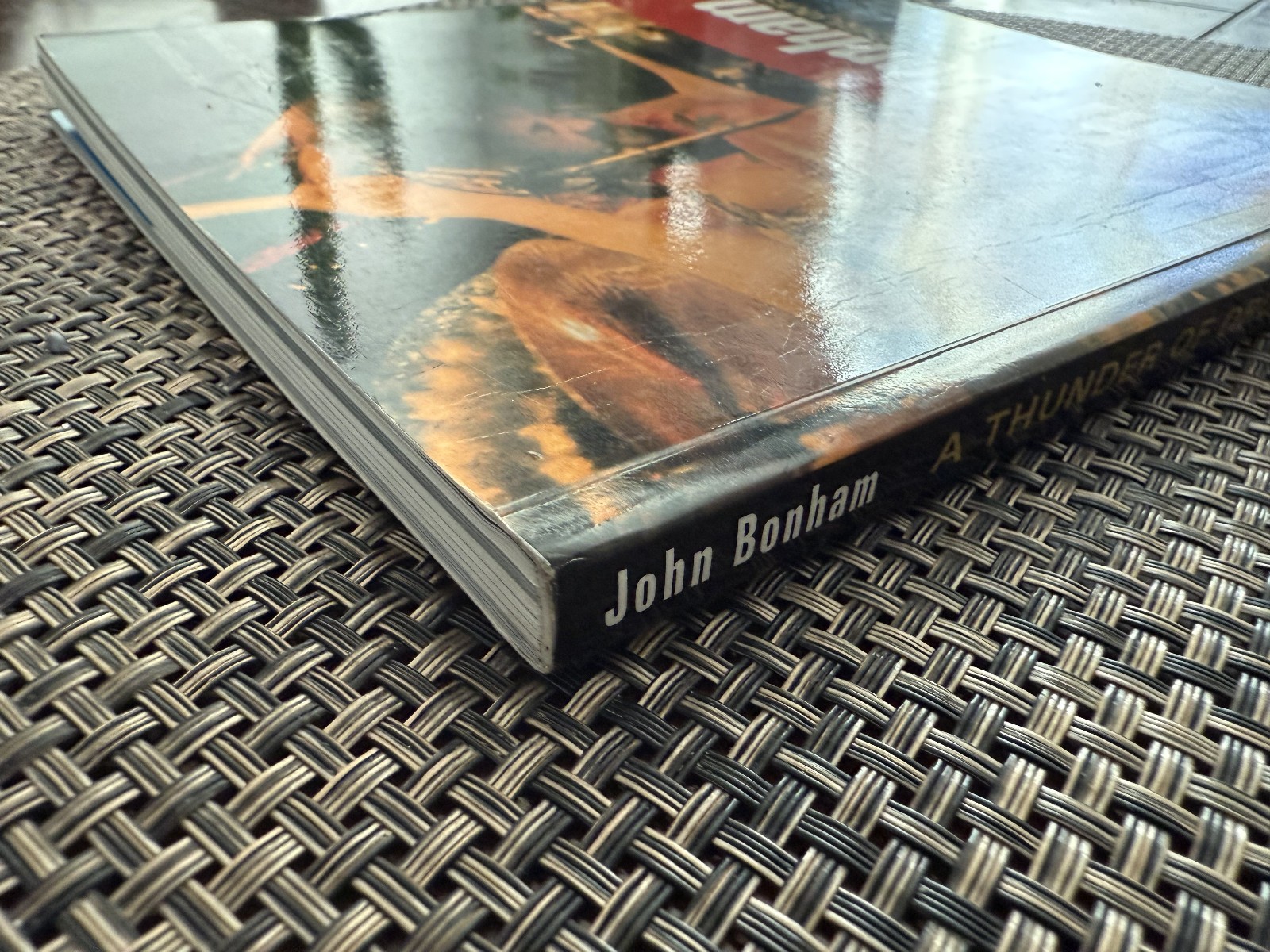 John Bonham – A Thunder Of Drums Chris Welch Geoff Nicholls 2001 PB Book