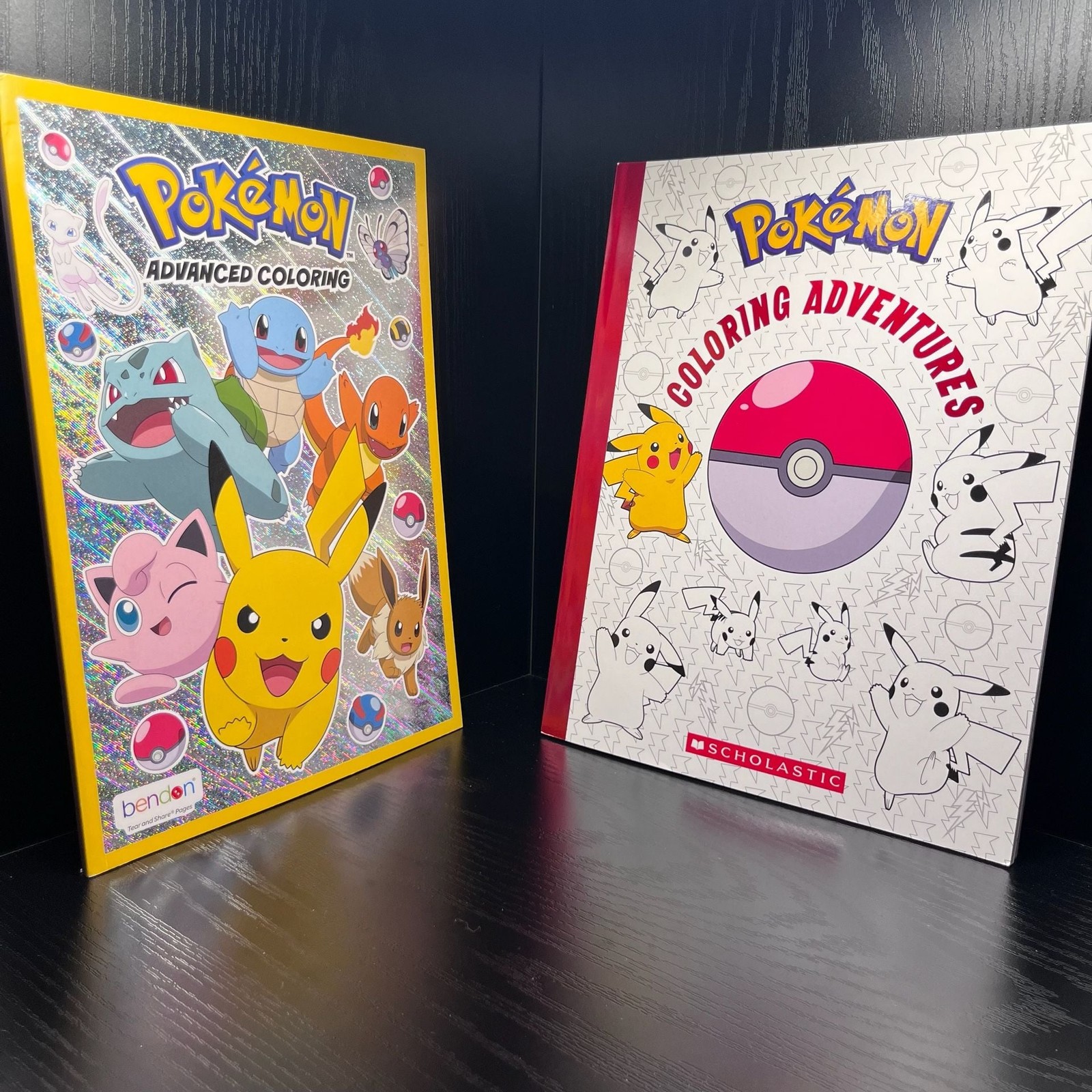 Pokémon Coloring Book Bundle Set of 6 – Crayola, Bendon, Scholastic