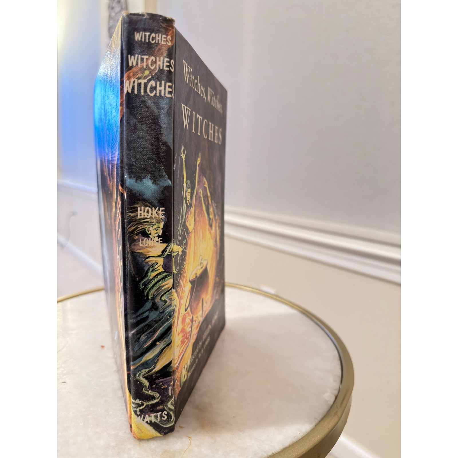 1958 Witches Witches Witches Helen Hoke W.R. Lohse Vintage Hardcover Book
