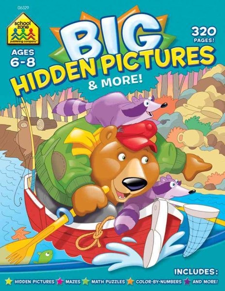 Big Hidden Pictures & More, Paperback by Fried, Janice (ILT); Landers, Robert…