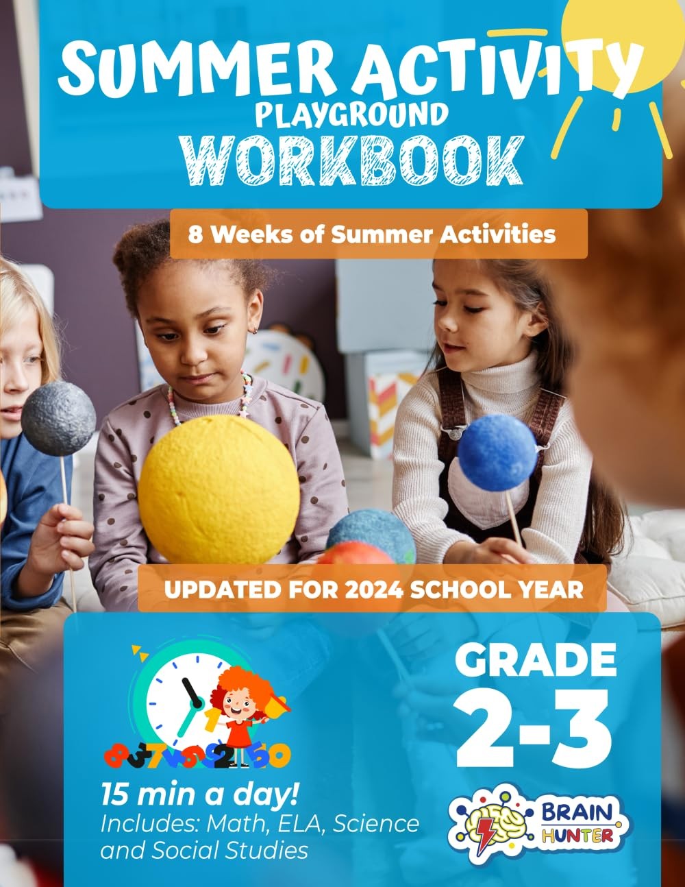 Summer Activity Playground Grade 2-3: 8 Weeks of Summer Activities – Math, E…