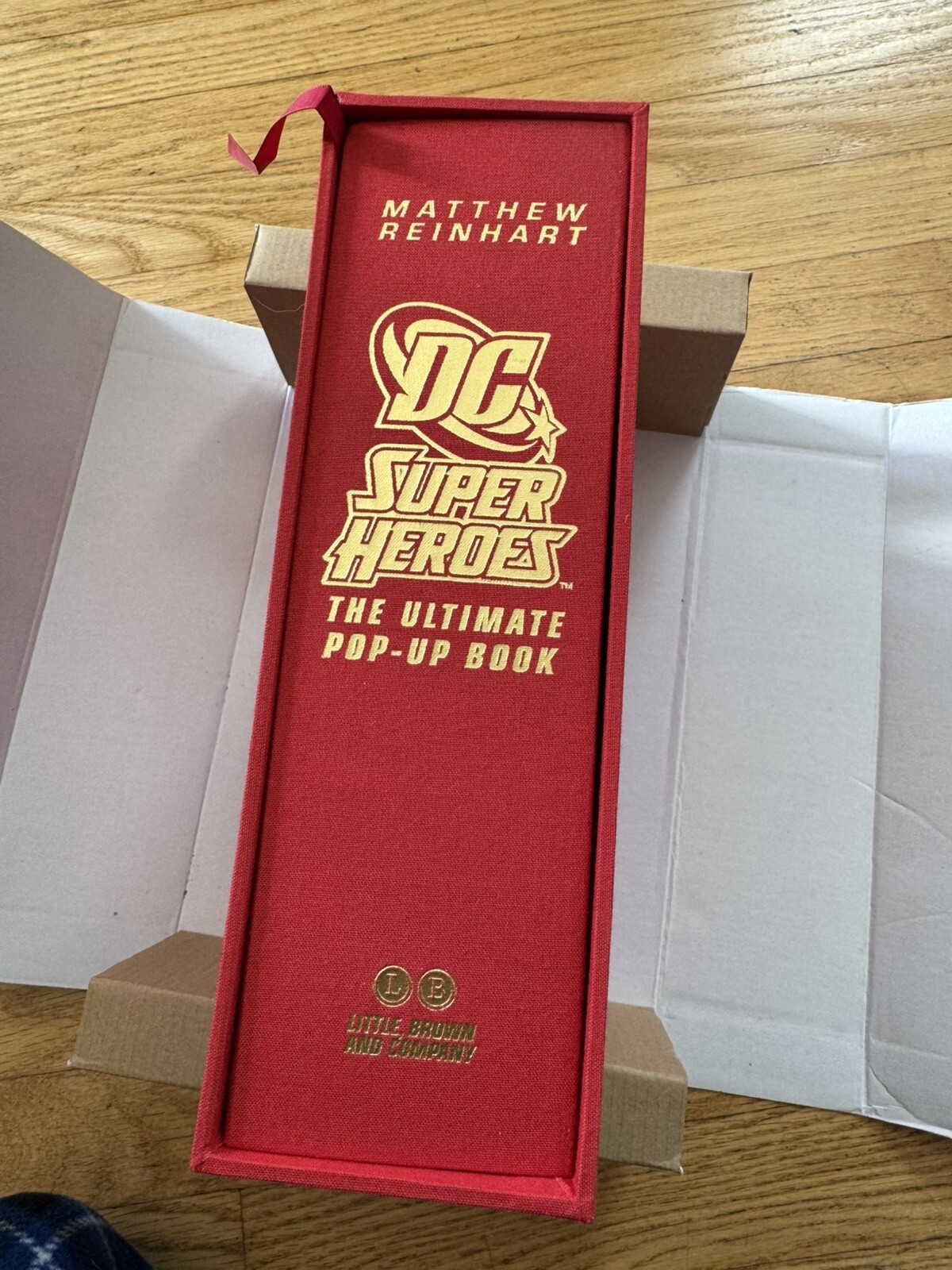 Limited Edition: DC Super Heros Pop Up Book Matthew Reinhart Signed Numbered 1st