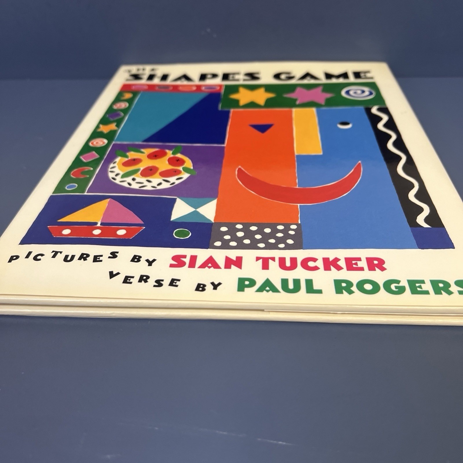 The Shapes Game, Rogers, Paul Hardback Book With Dust Jacket 1989 Brand New Sian