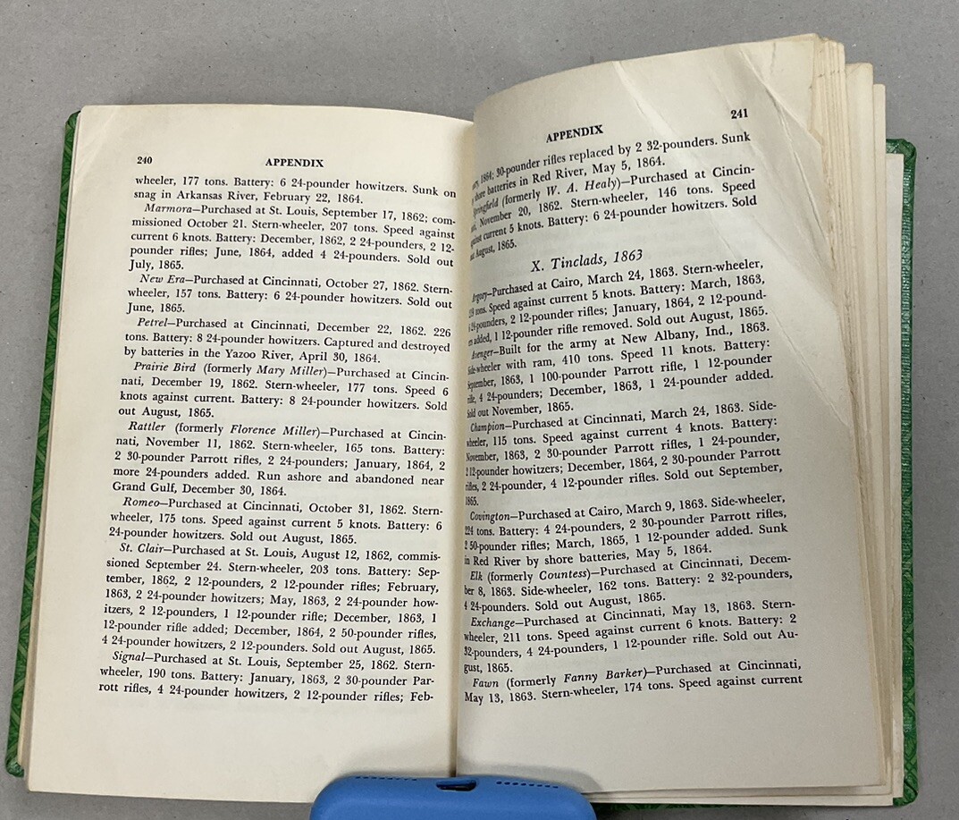 Civil War on Western Waters Fletcher Pratt Hardcover. Preowned, 255 Pages
