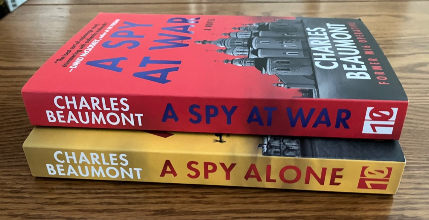 NEW Lot – A Spy Alone (1) & A Spy at War (2) ~ Charles Beaumont Oxford Spy Ring