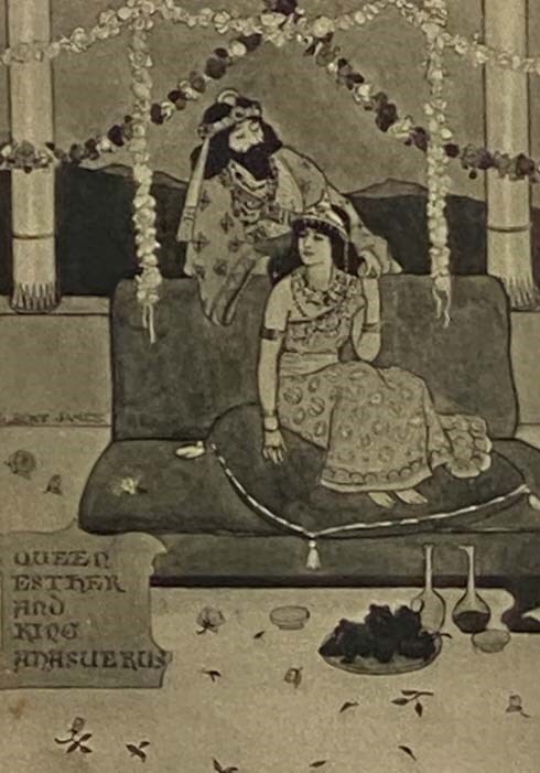 The Books of Ruth and Esther with Twelve Photogravures from Drawings (The Phot..