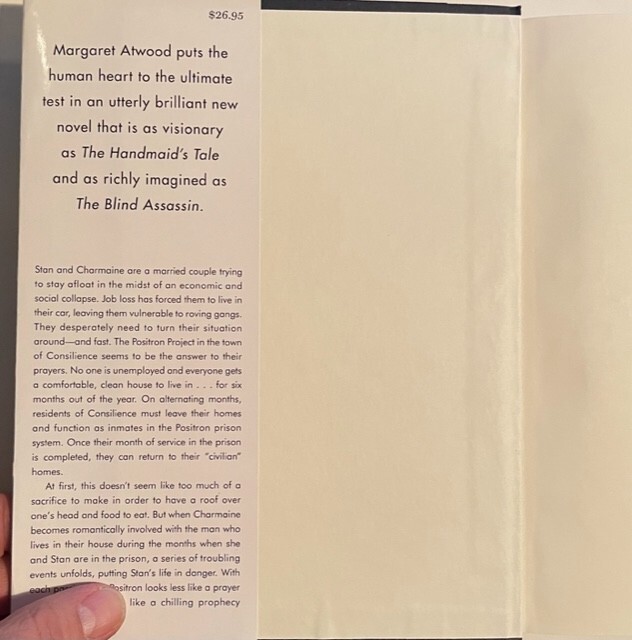 THE HEART GOES LAST (Margaret Atwood) SIGNED/FIRST EDTION (Hardcover) VERY GOOD