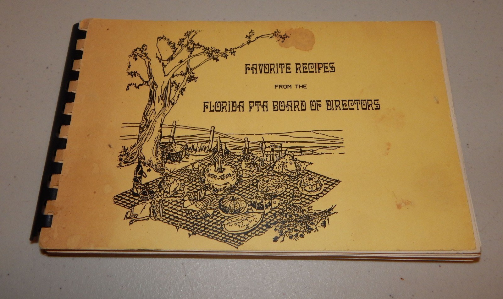 Favorite Recipes from the FLORIDA PTA BOARD OF DIRECTORS 1987 – 188 Pages UNIQUE