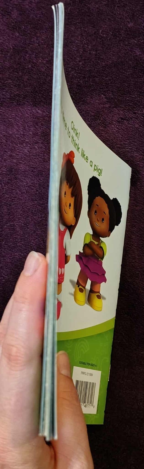 Fisher-Price Little People In Someone Else’s Hooves Pig kids picture story book