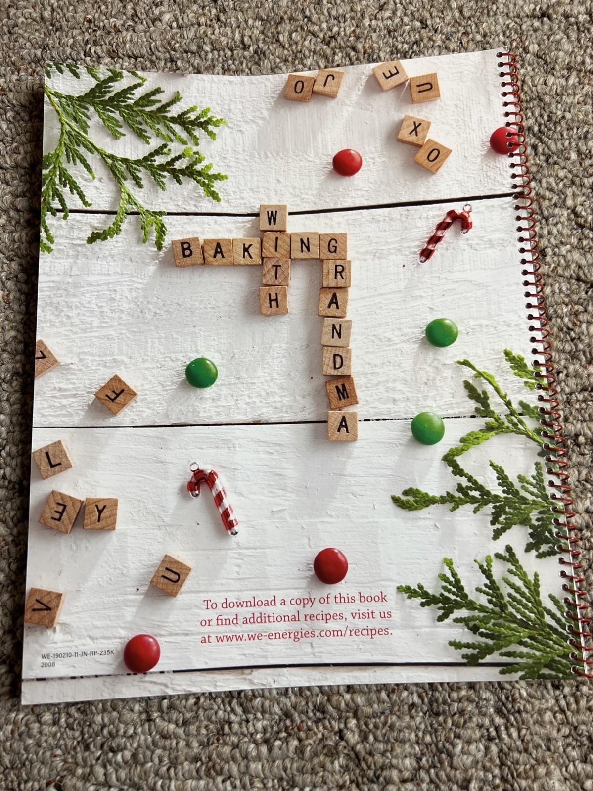 We Energies Cookie Book 2019: Recipes from Grandma – 27 Color Pages – 38 Recipes